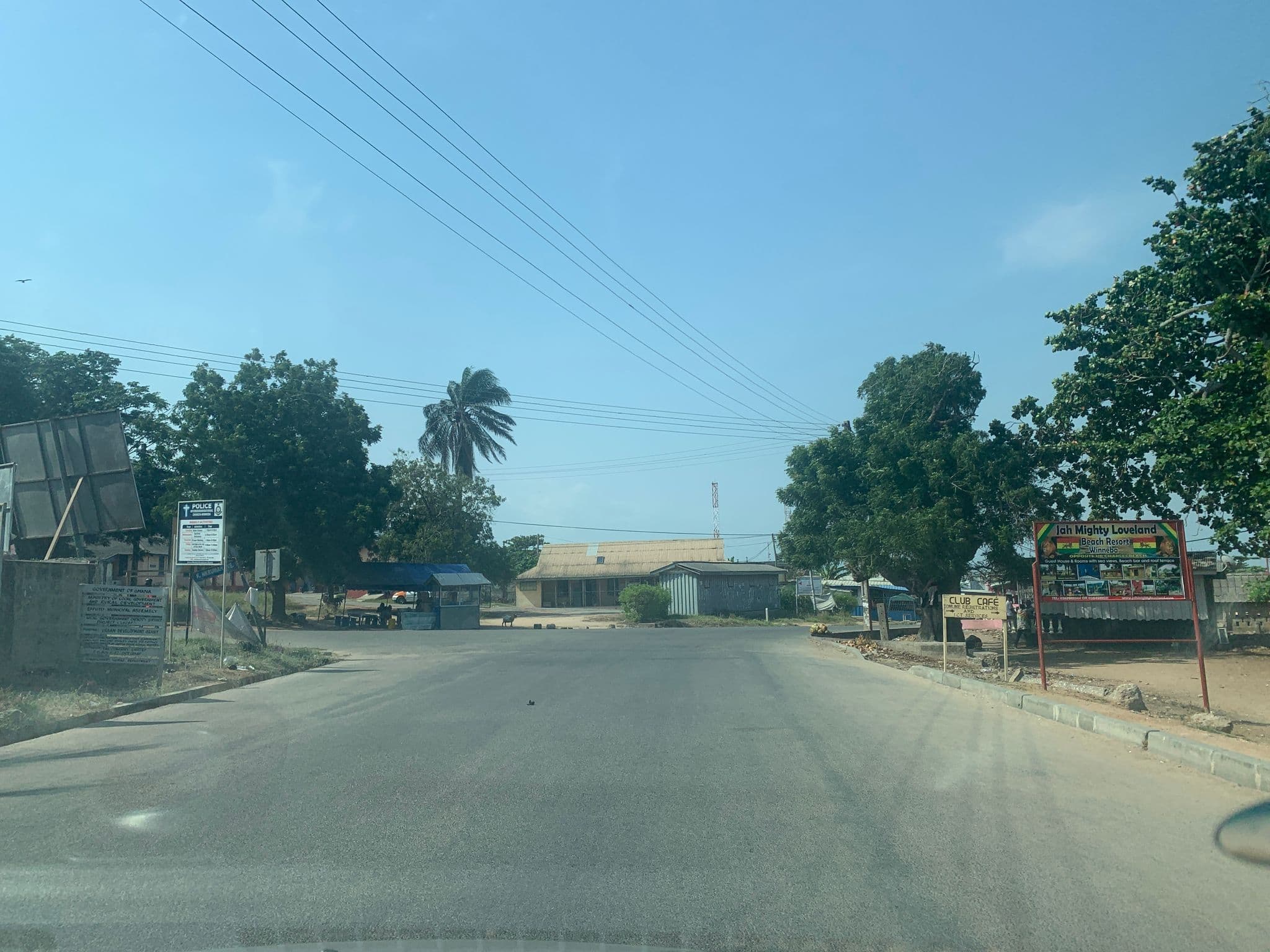 Street view near Smart Hub hostel, Winneba — © amedsanda (CC BY-SA · Mapillary)