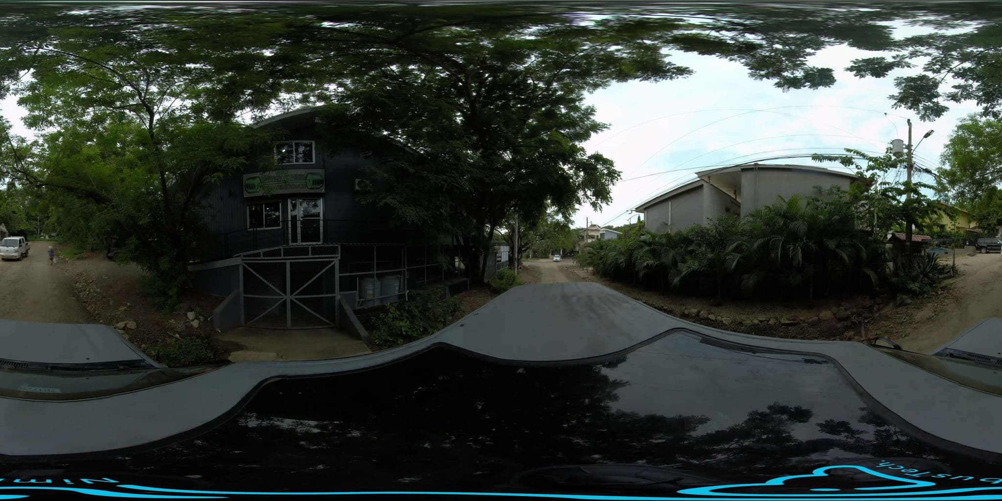 Street view near Pura Vida Hostel, Tamarindo — © NimbusTech360 (CC BY-SA · Mapillary)
