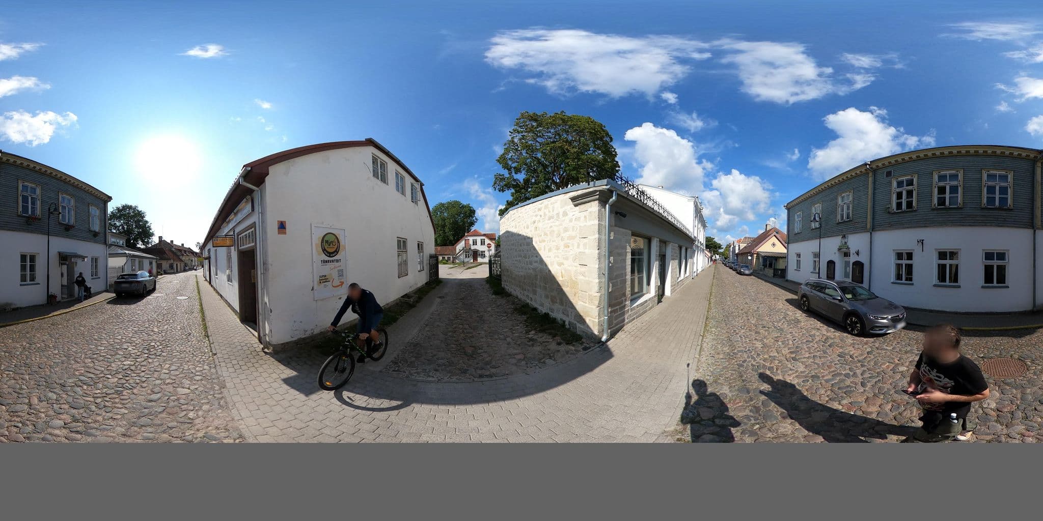 Street view near Kauba 6a apartment, Kuressaare — © richlv (CC BY-SA · Mapillary)