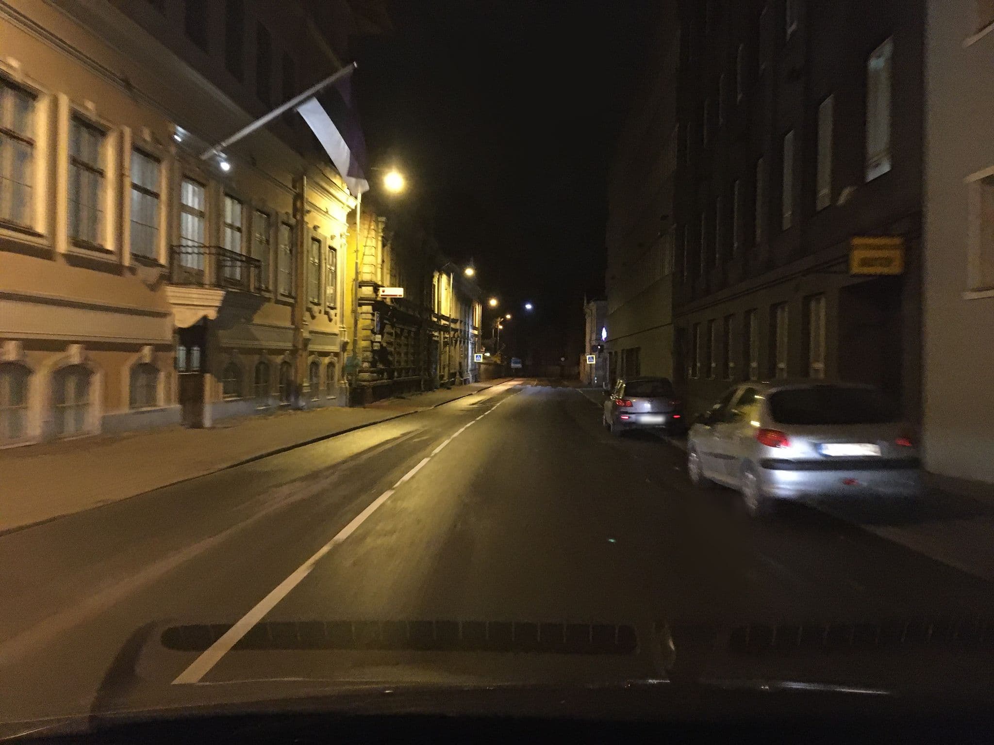 Street view near Bob W Tartu Old Town, Tartu — © jorrarro (CC BY-SA · Mapillary)