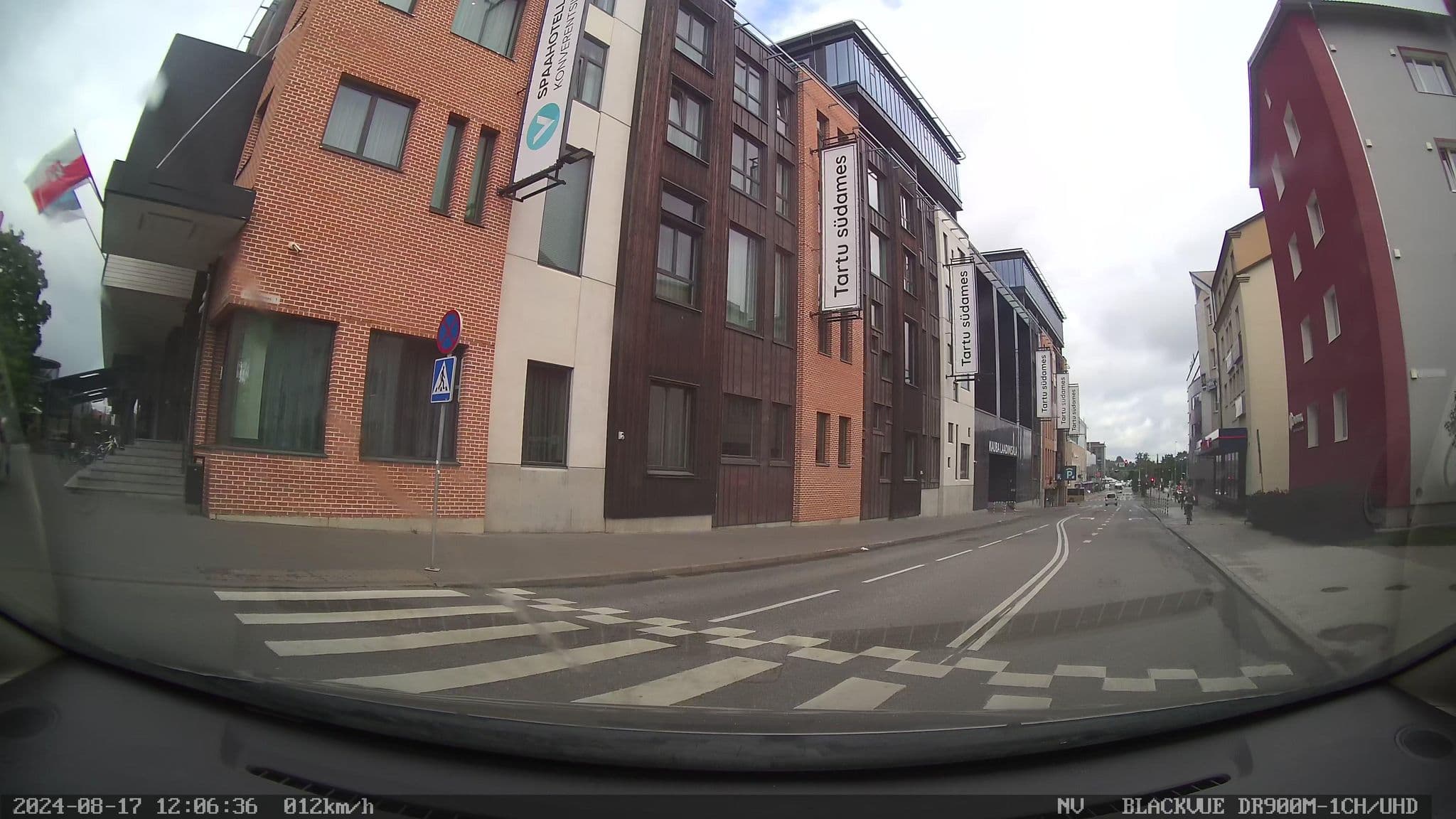Street view near V Spa Hotel and Conference centre, Tartu — © jorrarro (CC BY-SA · Mapillary)