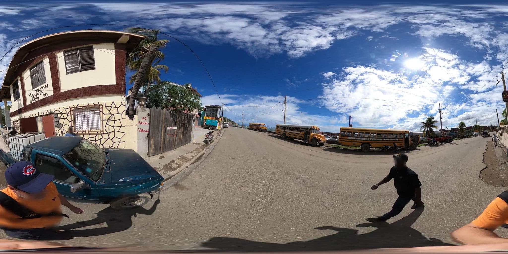 Street view near Plux Hotel, Cap-Haïtien — © SebCherrierEXP (CC BY-SA · Mapillary)