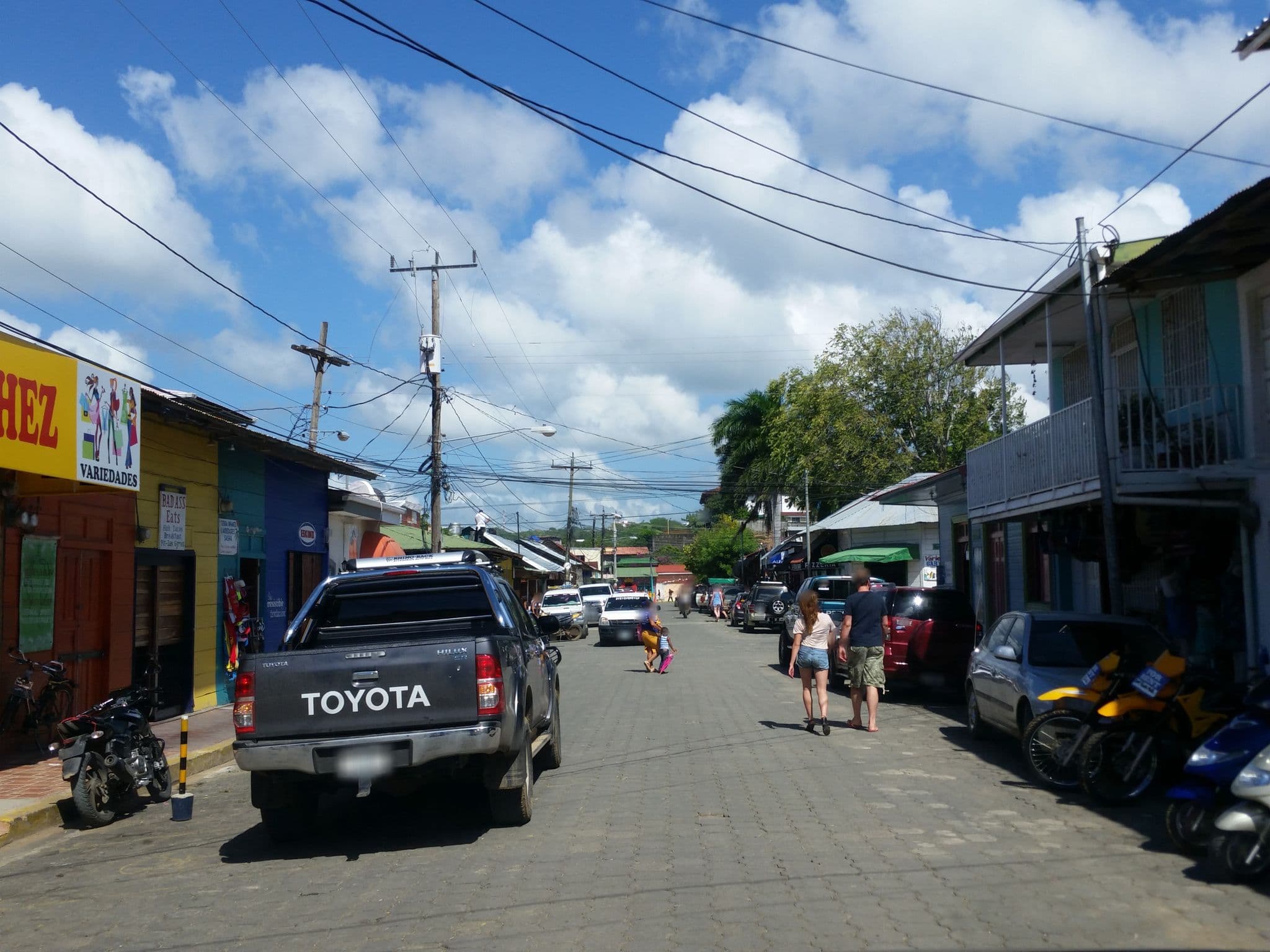 Street view near Nalu Nalu hostel, San Juan del Sur — © jaakkoh (CC BY-SA · Mapillary)