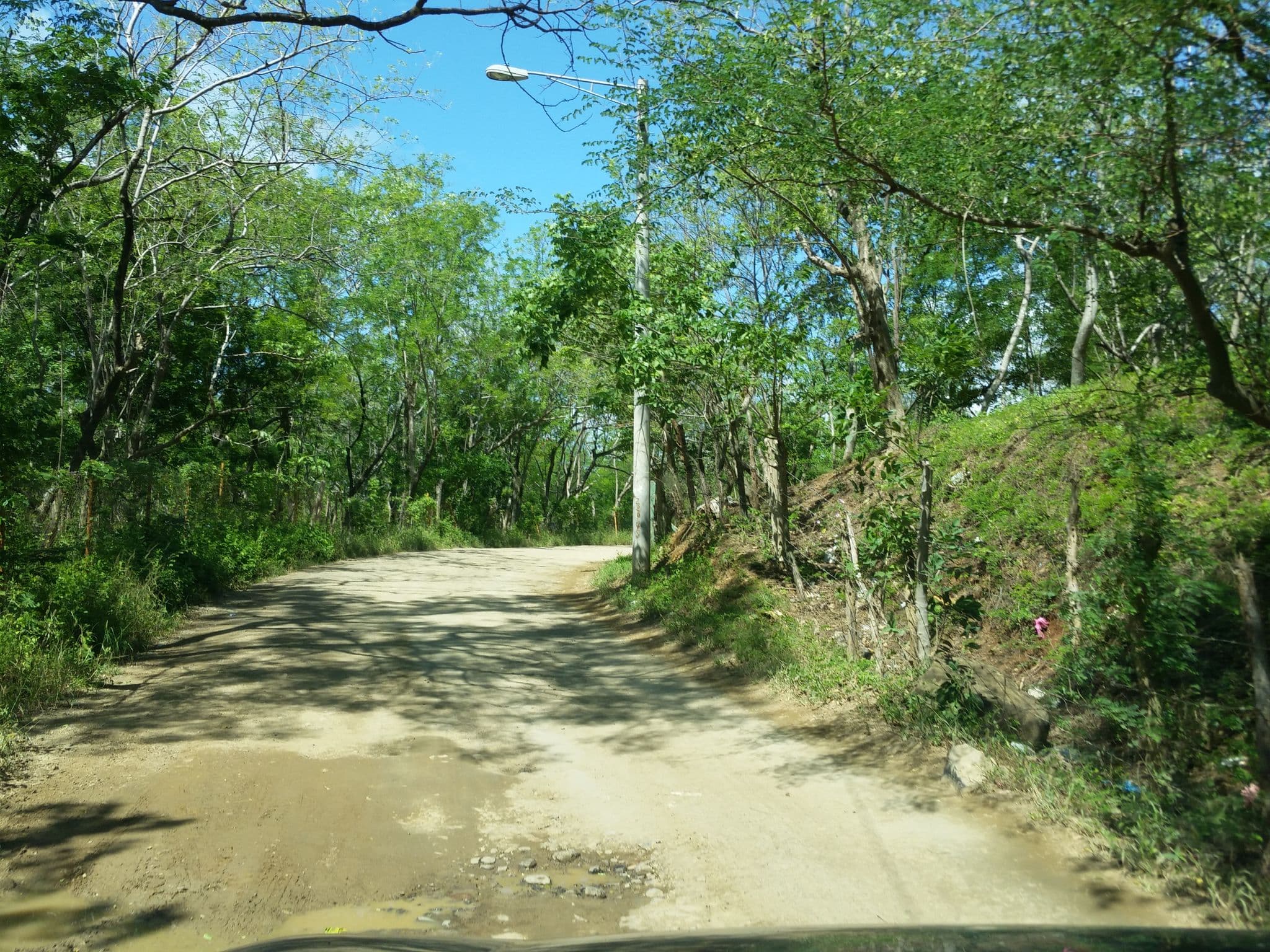 Street view near La Santa Maria Boutique Hotel & Residences, San Juan del Sur — © jaakkoh (CC BY-SA · Mapillary)