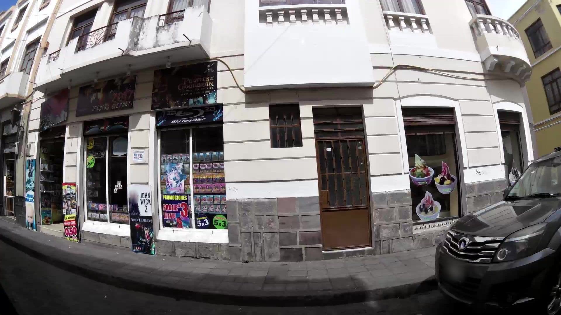 Street view near Gran Hotel Rex, Latacunga — © kaartcam (CC BY-SA · Mapillary)