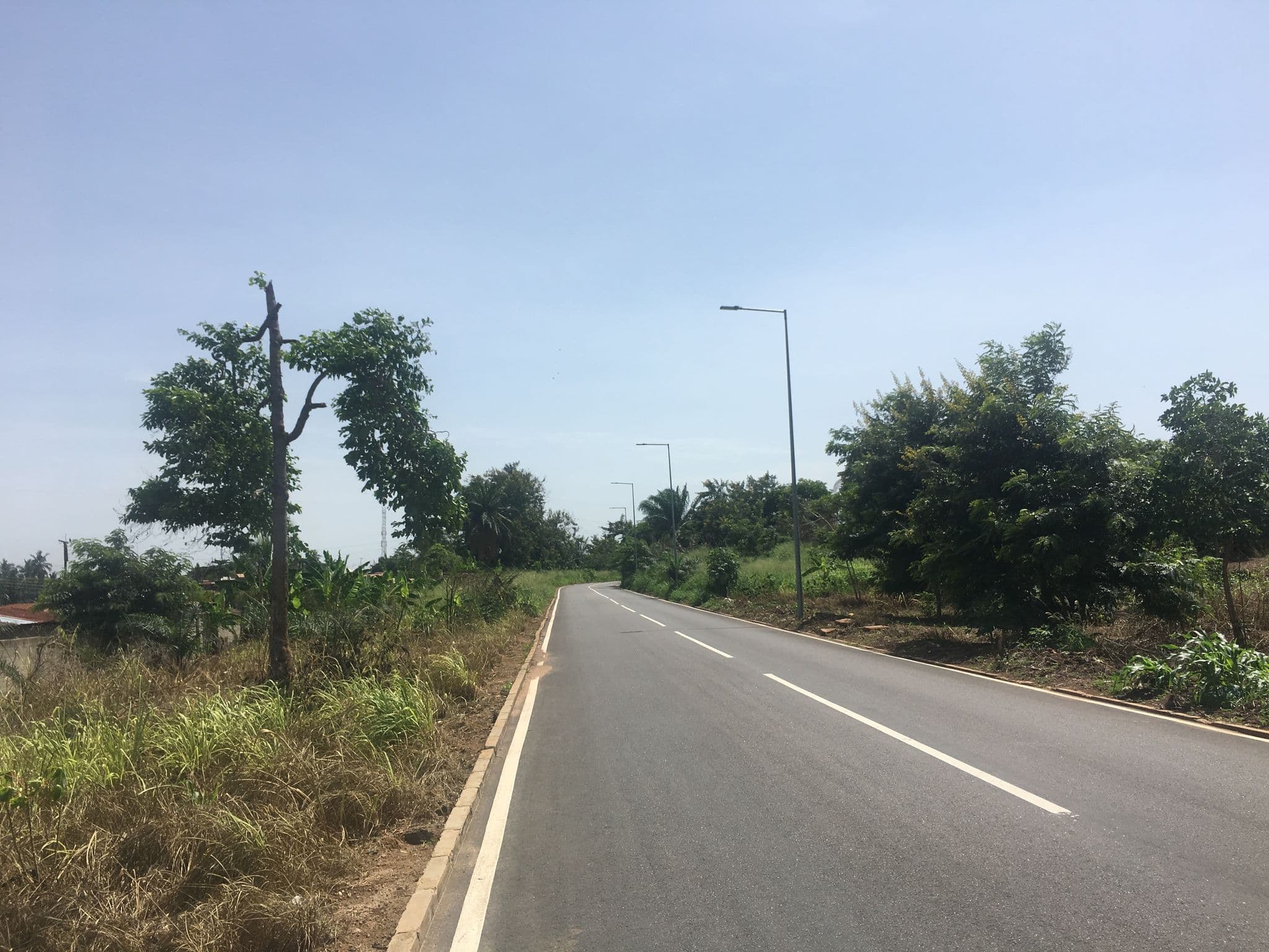 Street view near Beverly Hills Kumasi, Kumasi — © knust (CC BY-SA · Mapillary)