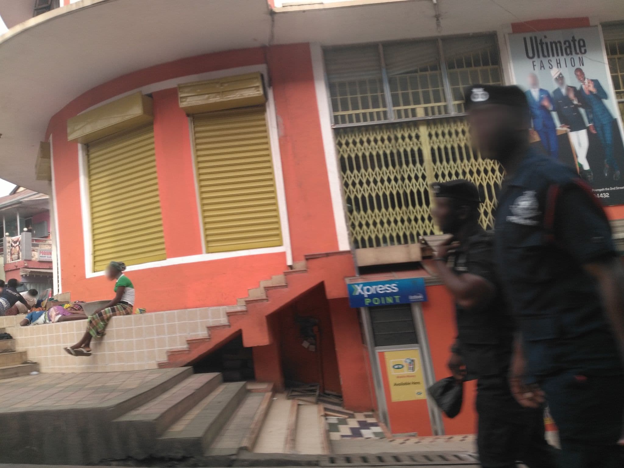 Street view near O.Ansah Plaza, Kumasi — © ralebipim (CC BY-SA · Mapillary)