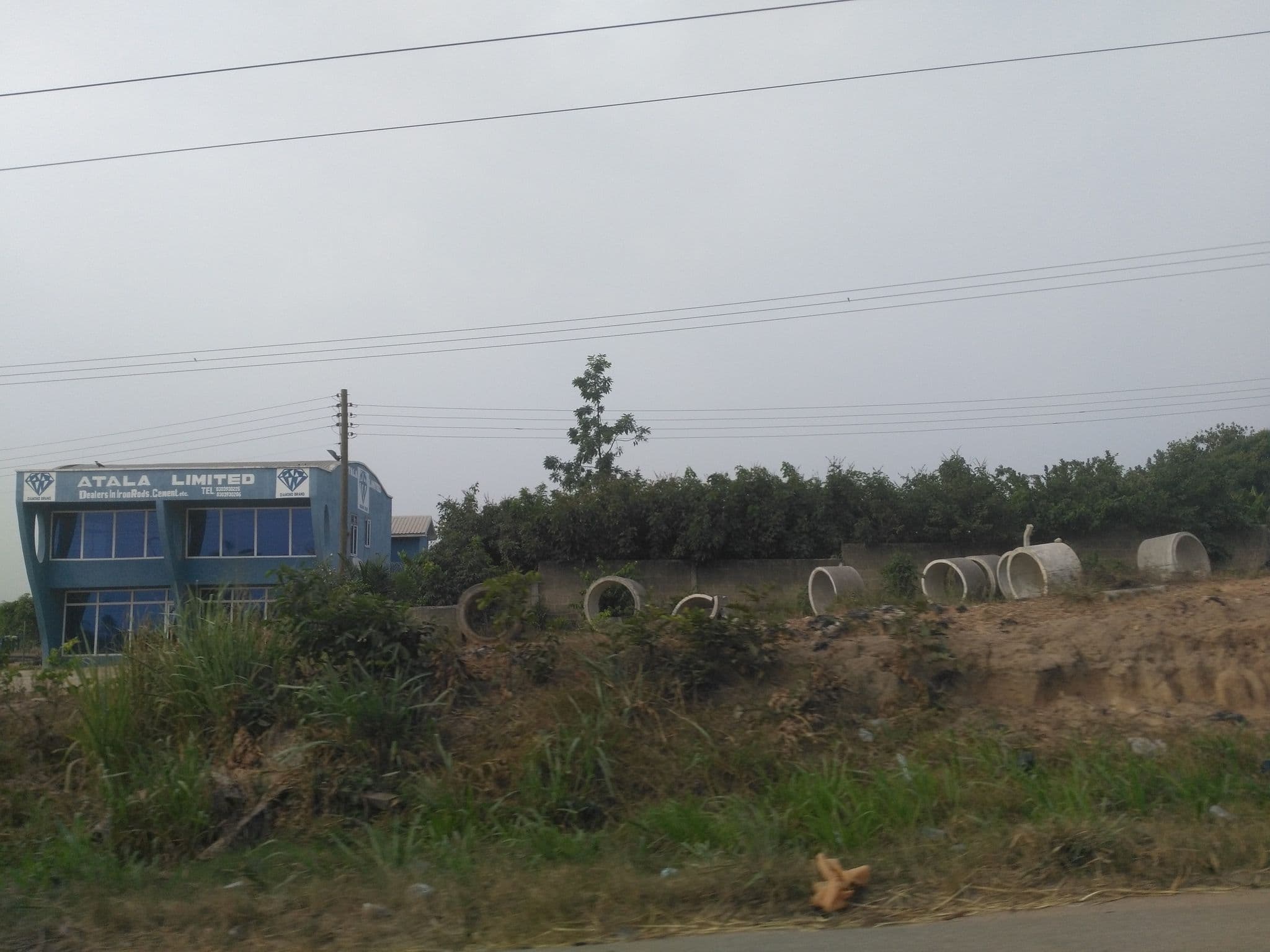Street view near Agyingo Sunsity Guesthouse, Ahwiaa — © ralebipim (CC BY-SA · Mapillary)