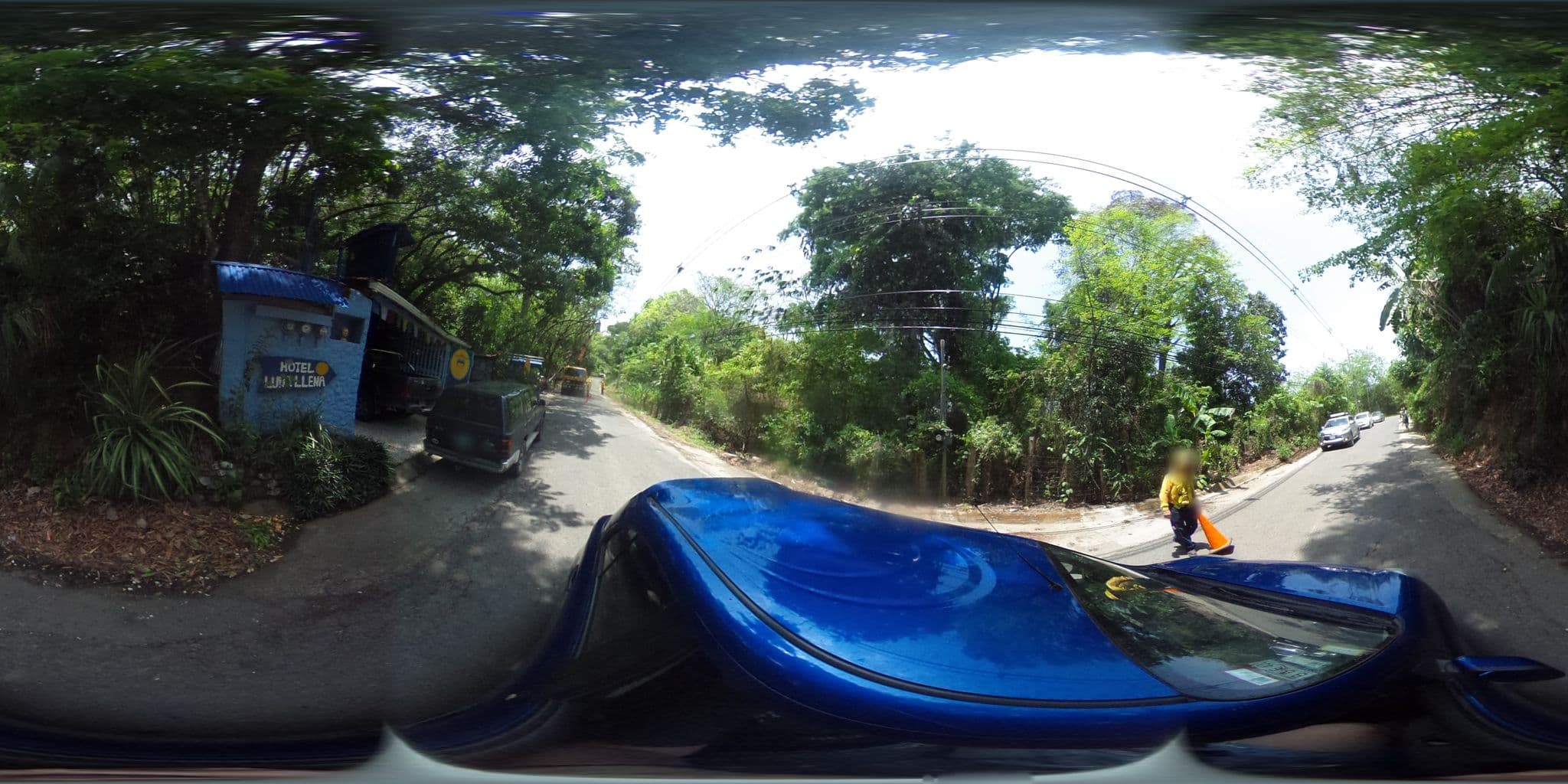 Street view near The Chorotega Arte y Sol Hotel & Retreat Center, Paquera — © litlplastkastl (CC BY-SA · Mapillary)