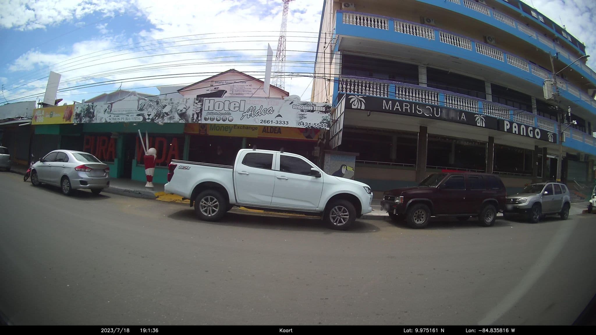 Street view near Hotel Aldea Pura Vida, Puntarenas — © kaart_2 (CC BY-SA · Mapillary)