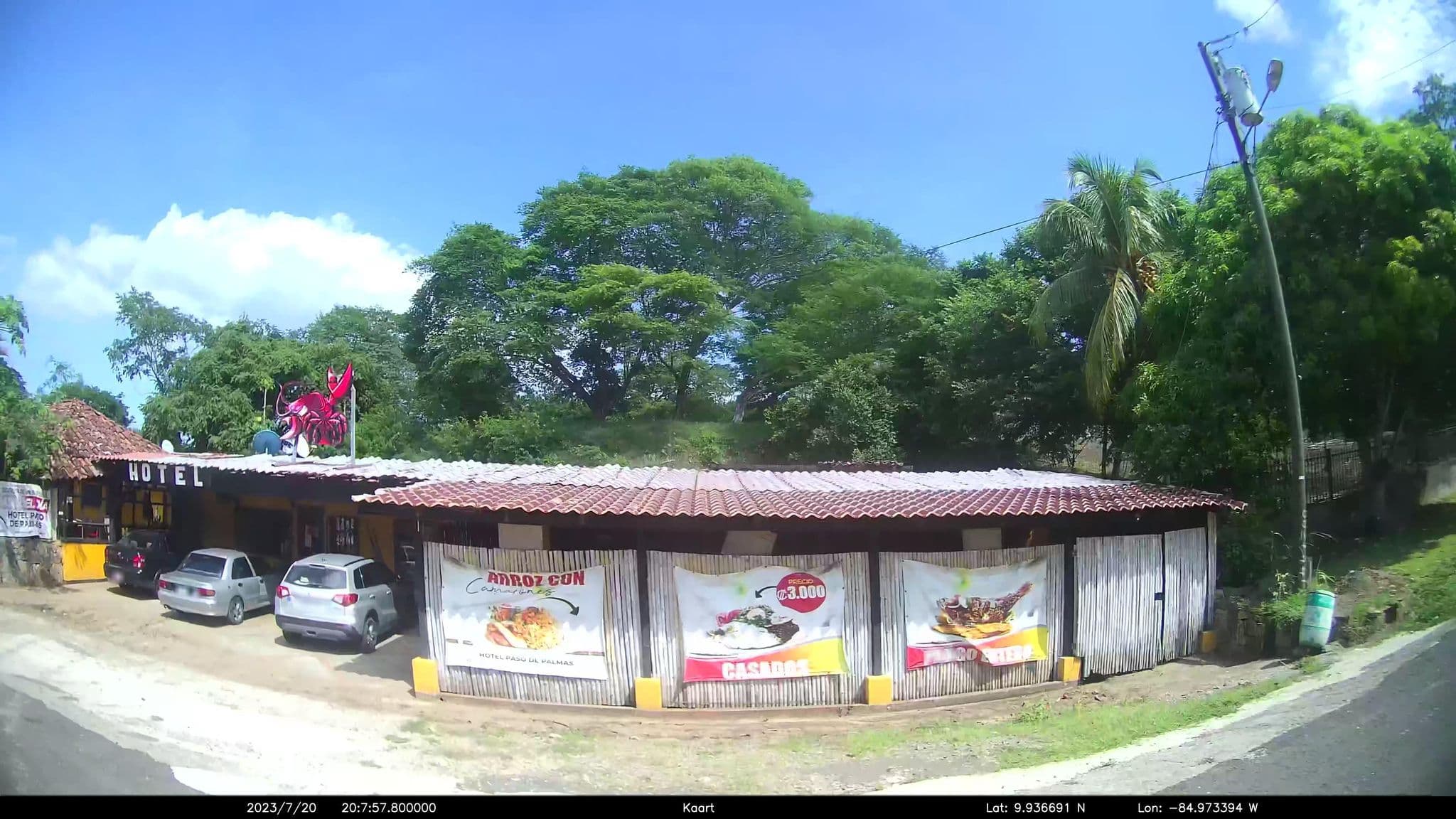 Street view near Naranjo Easy Lodge, Paquera — © kaart_1 (CC BY-SA · Mapillary)
