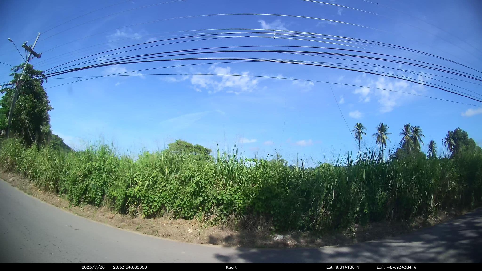 Street view near Cabinas y Apartamentos YILMER, Paquera — © kaart_1 (CC BY-SA · Mapillary)