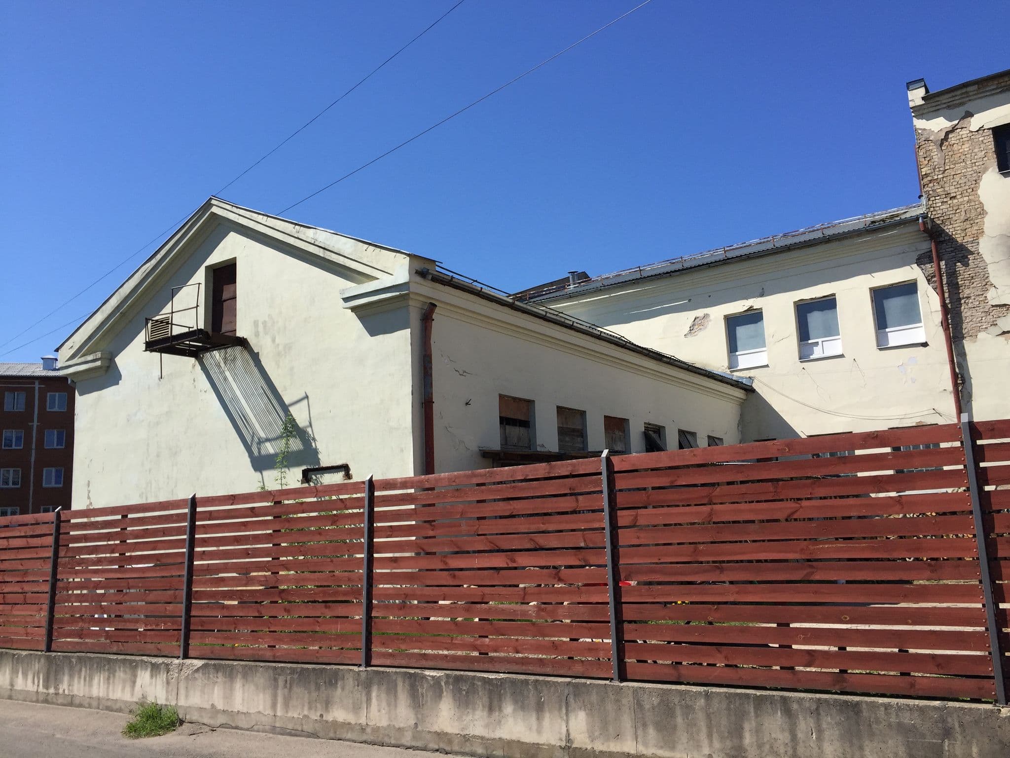 Street view near Hostel Riga KVANT, Vecrīga — © richlv (CC BY-SA · Mapillary)