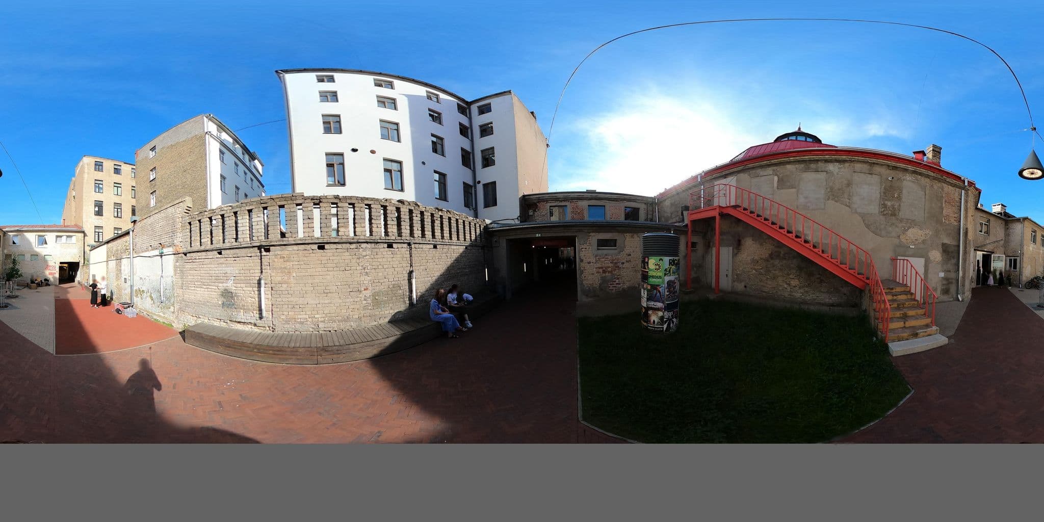 Street view near Smart Hostel, Riga — © richlv (CC BY-SA · Mapillary)