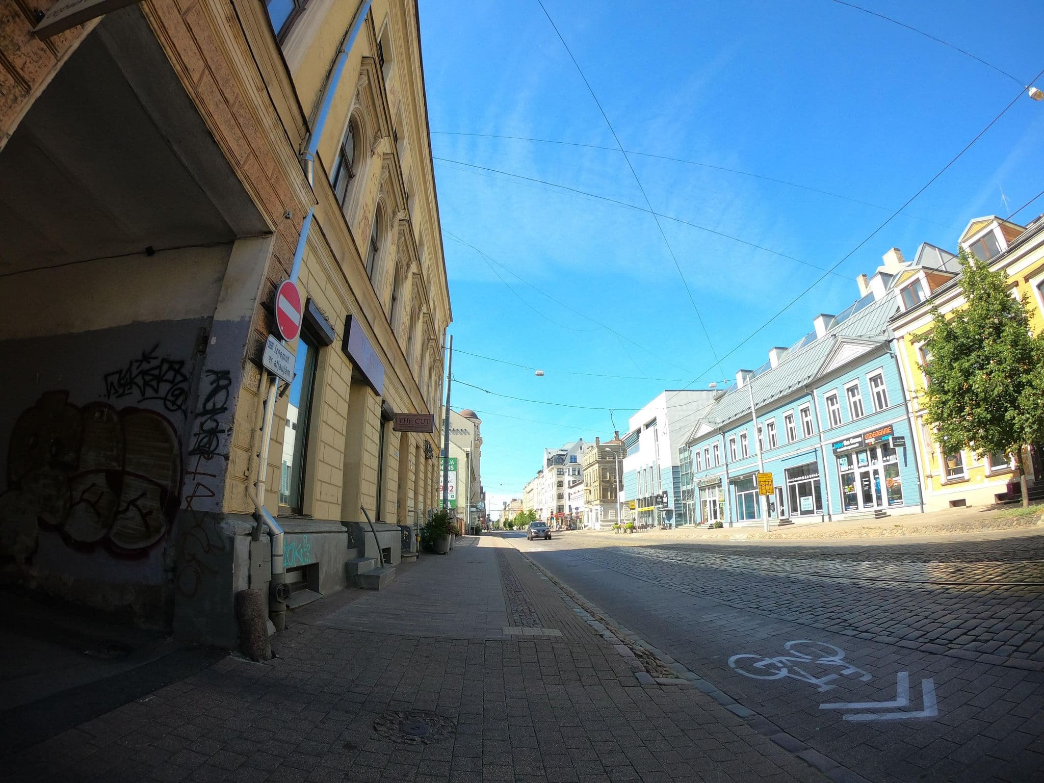 Street view near MAKSIAN HOSTEL RIGA, Vecrīga — © richlv (CC BY-SA · Mapillary)