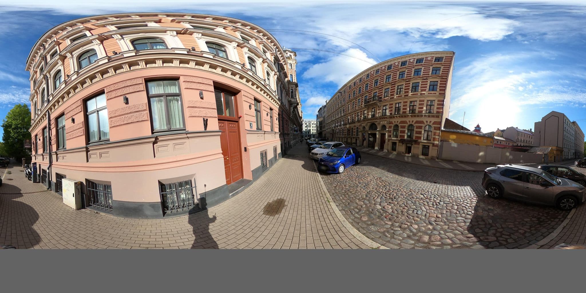 Street view near Riga Style Hostel, Riga — © richlv (CC BY-SA · Mapillary)