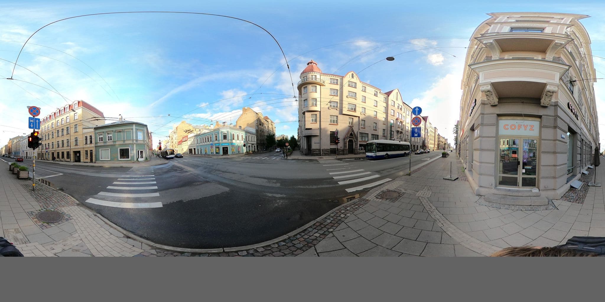 Street view near Guesthouse on A Čaka 52, Vecrīga — © richlv (CC BY-SA · Mapillary)