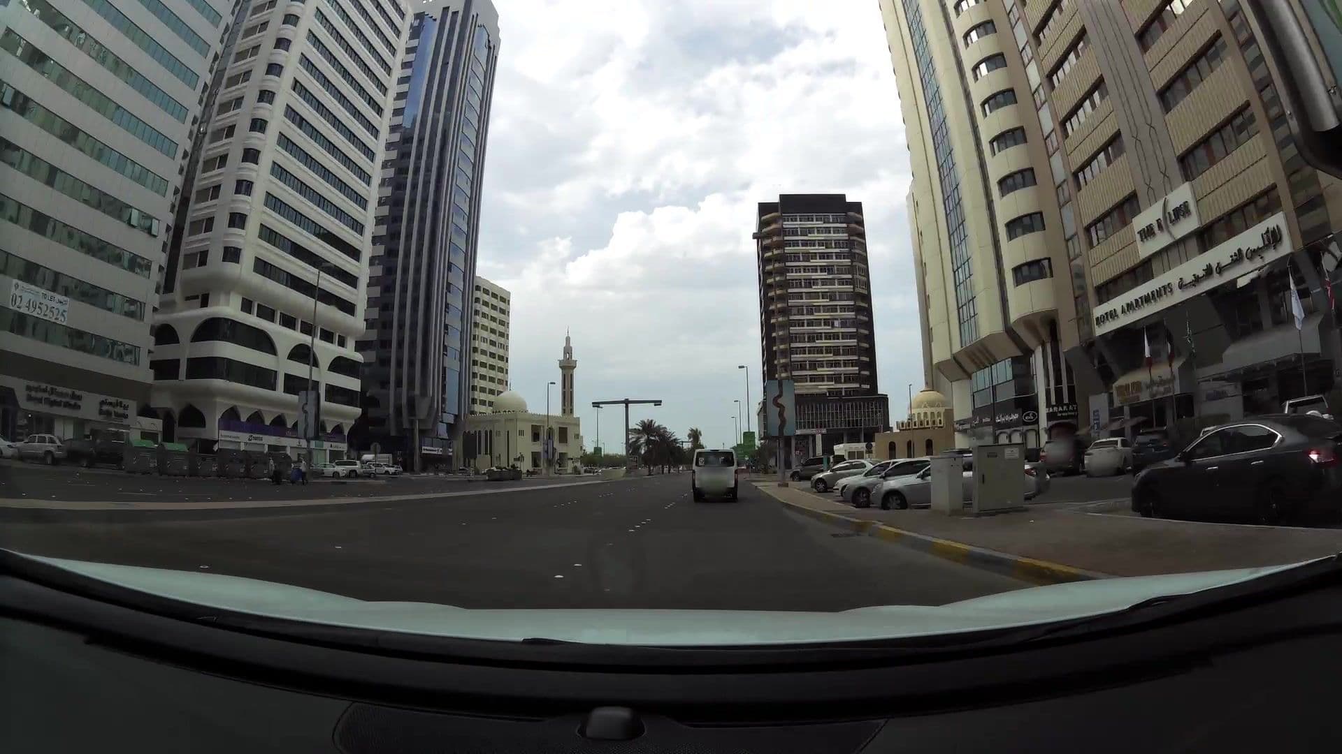 Street view near The Eclipse Boutique Suites, Abu Dhabi, Abu Dhabi — © kaartcam (CC BY-SA · Mapillary)