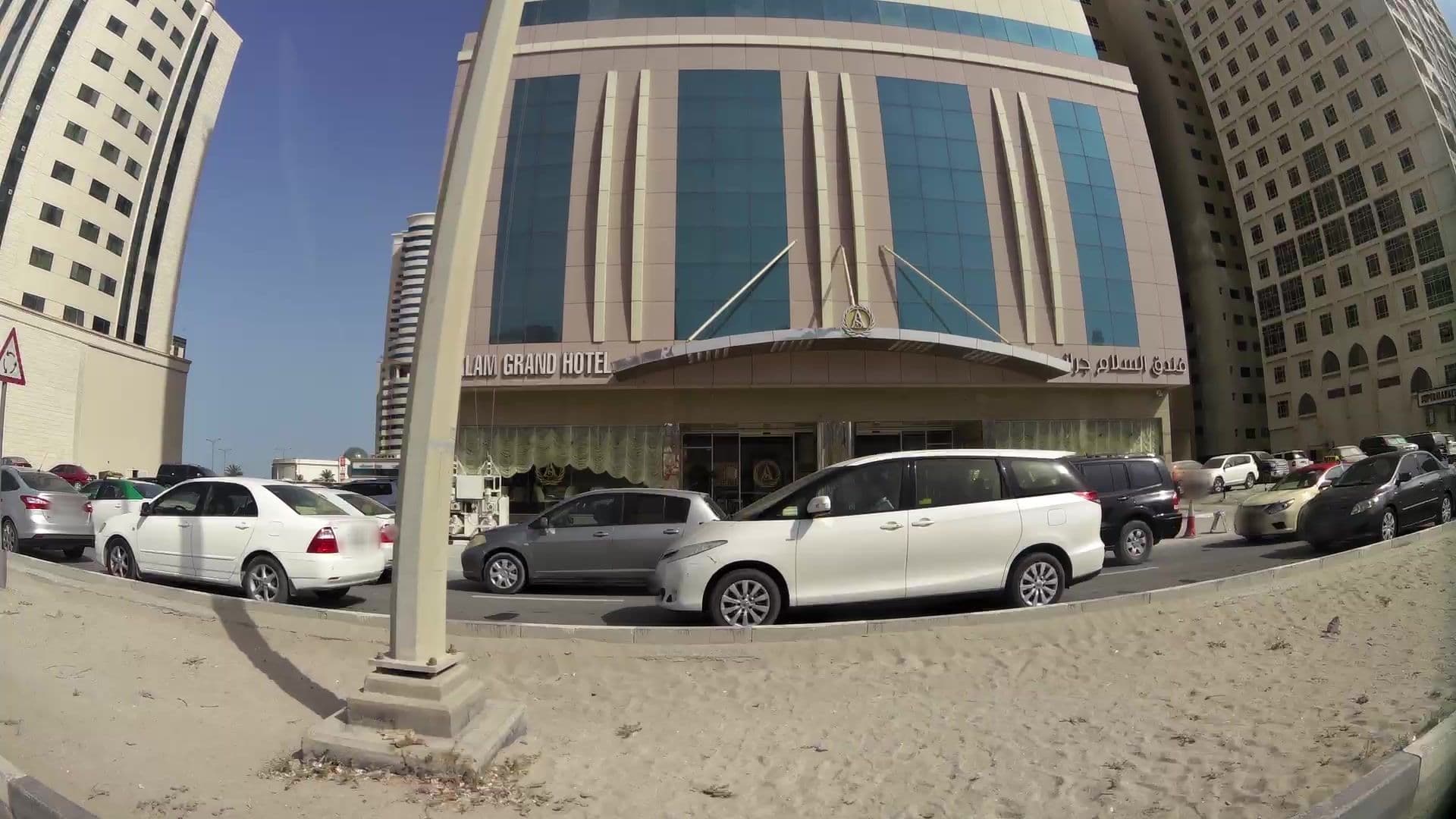 Street view near City Stay Hotel Expo Centre, Al Majaz — © kaartcam (CC BY-SA · Mapillary)