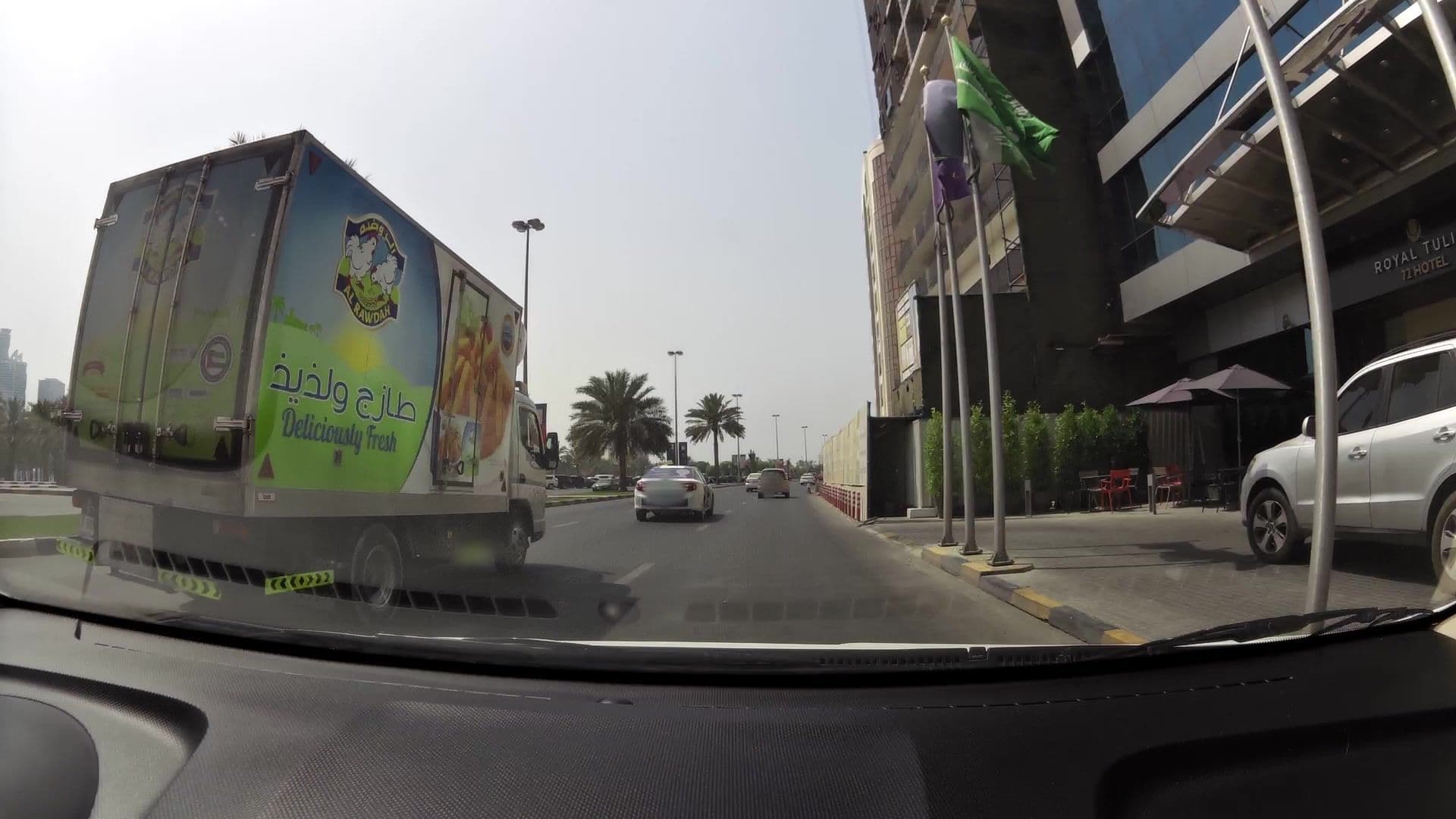Street view near 72 Hotel Sharjah, Al Majaz — © kaartcam (CC BY-SA · Mapillary)