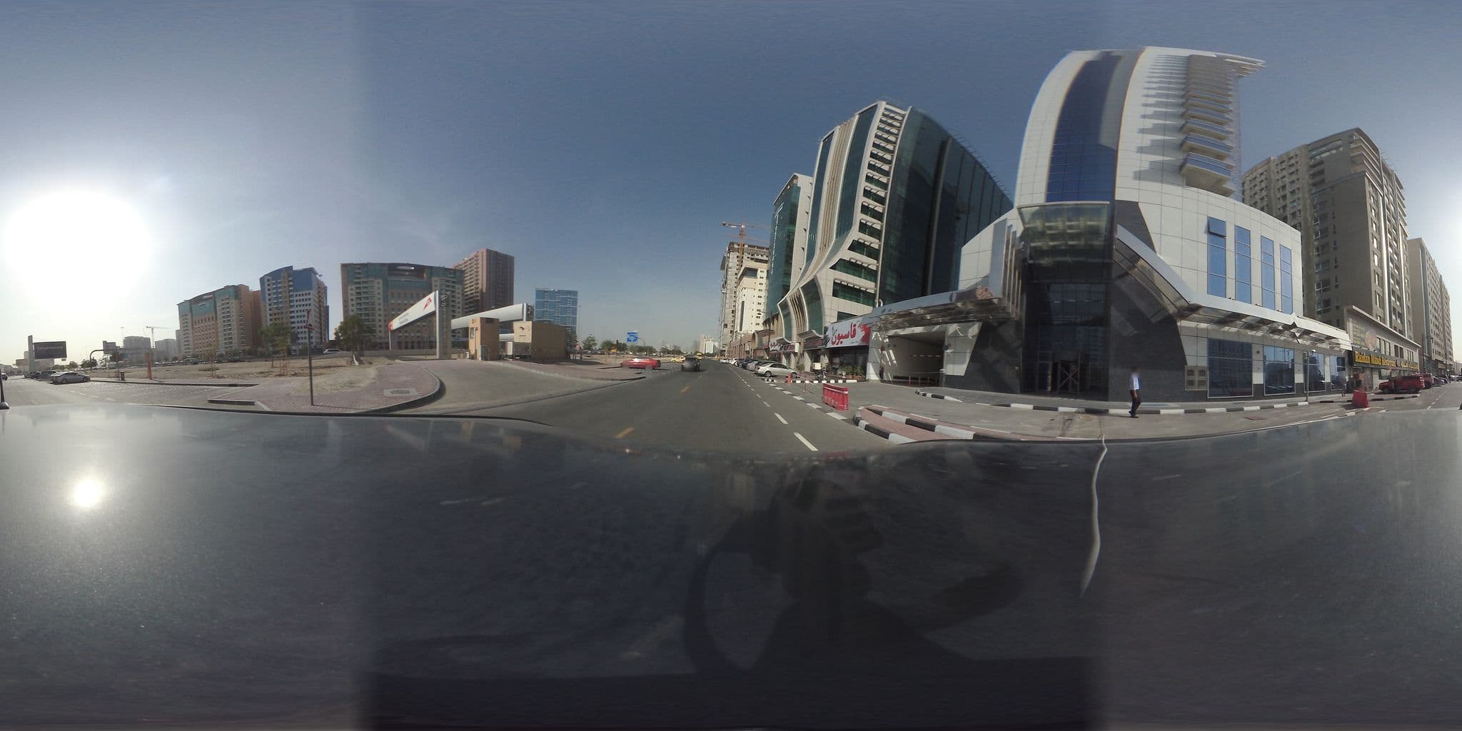 Street view near Seven Seas Hotel Dubai Airport, Al Qusais 1 — © wassaf (CC BY-SA · Mapillary)