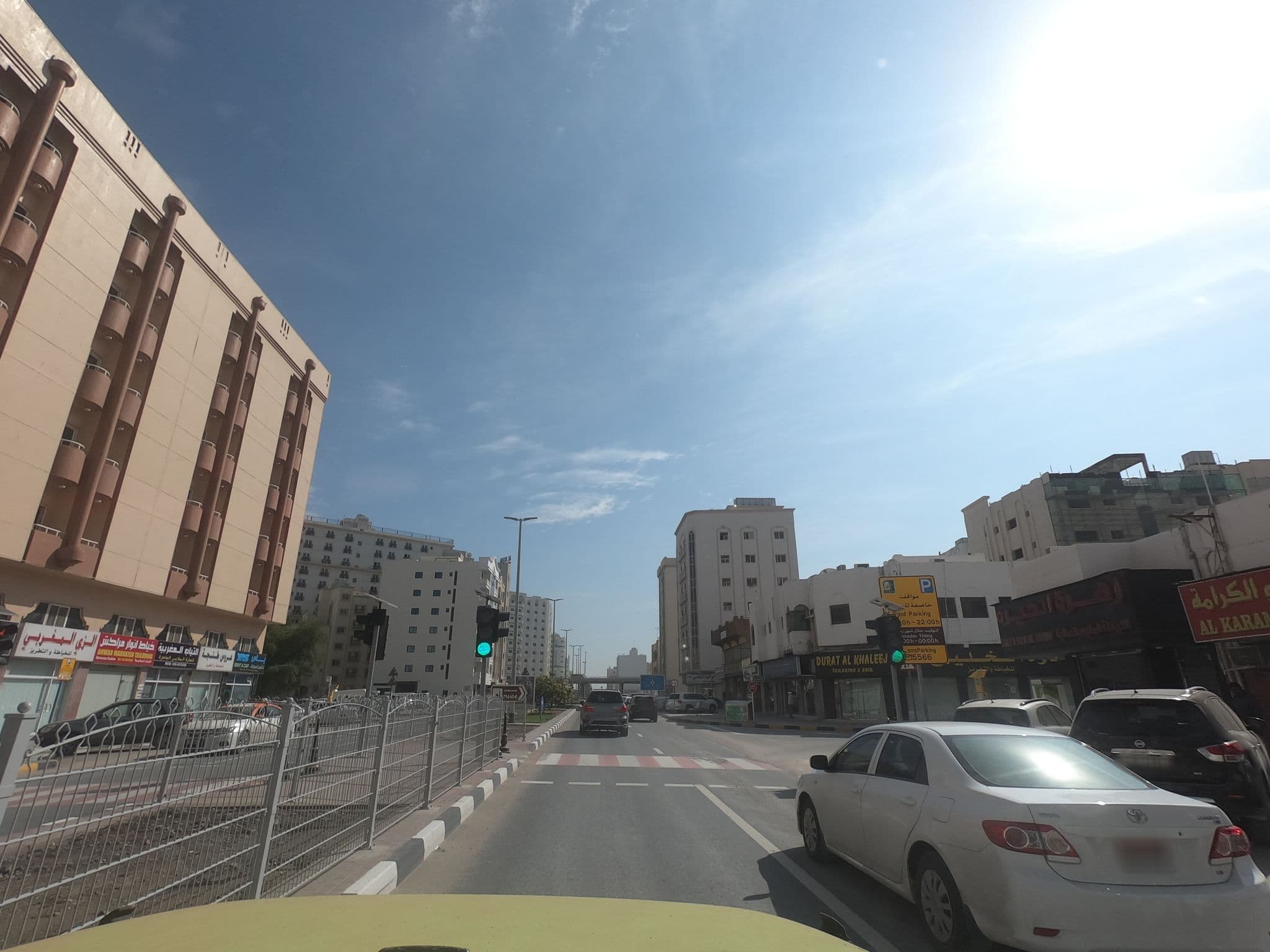 Street view near OYO 1067 Al Ferdous Hotel Apartment, Halwan — © countzero5 (CC BY-SA · Mapillary)