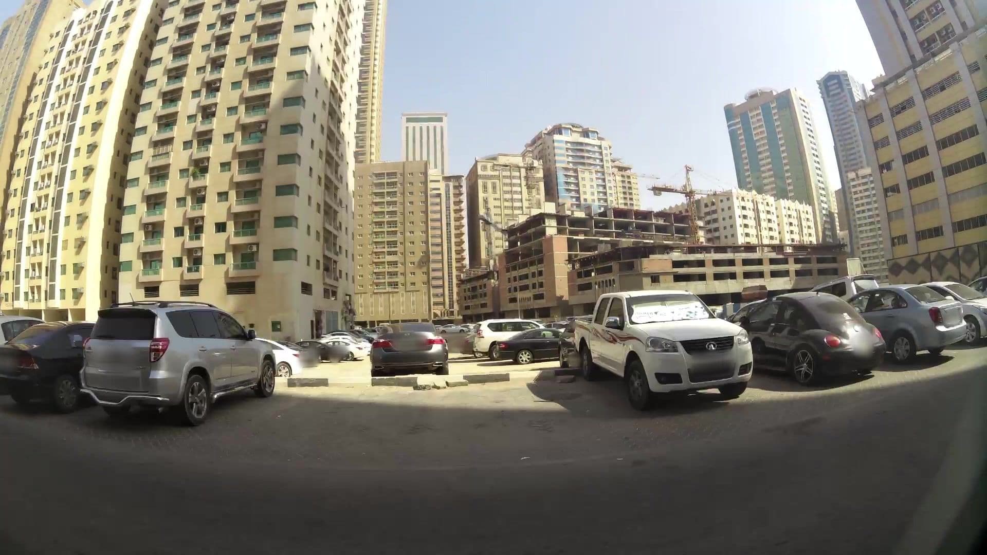 Street view near Hostel Nest, Al Majaz — © kaartcam (CC BY-SA · Mapillary)