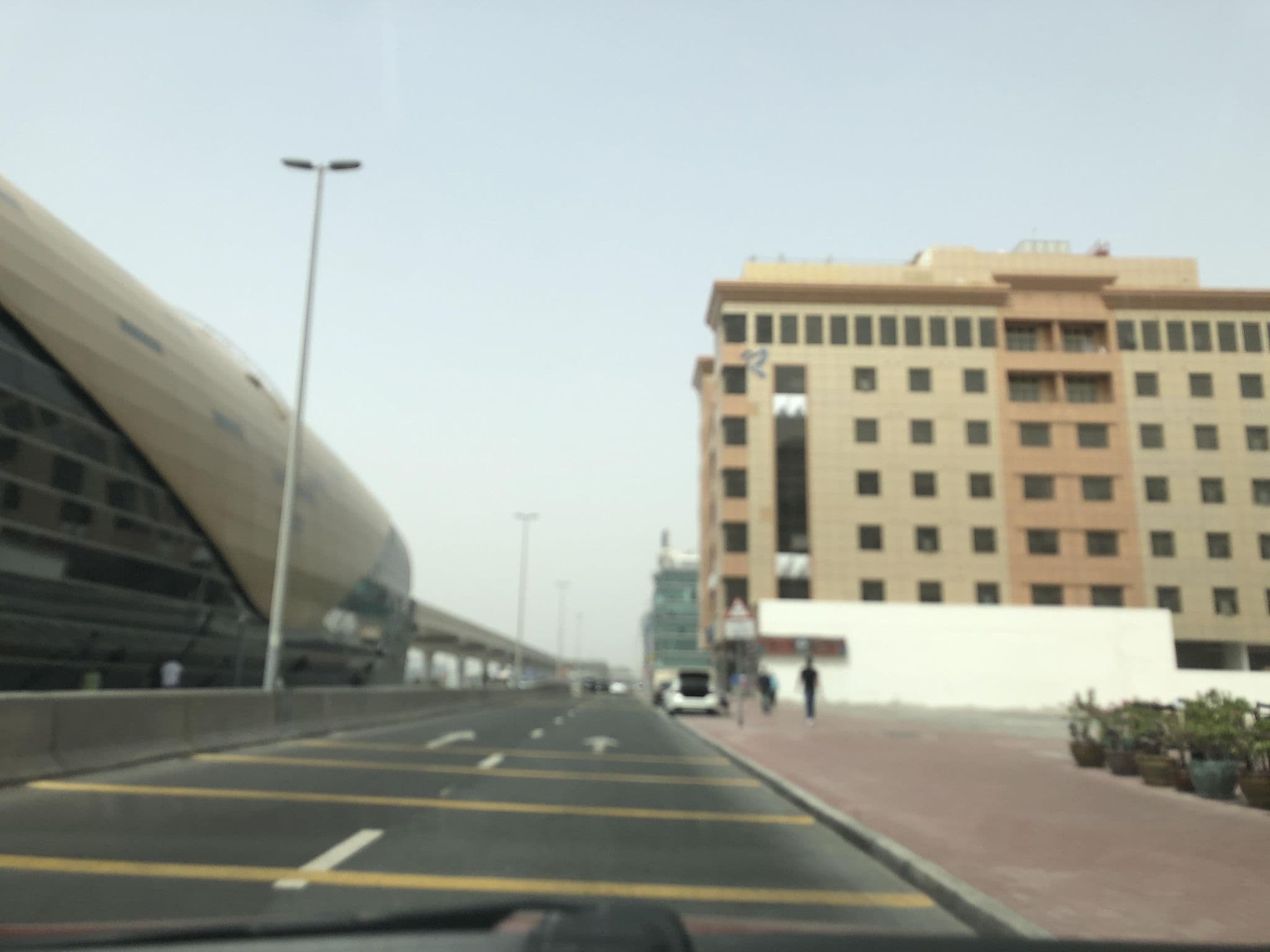 Street view near Rose Park Hotel - Al Barsha, Dubai, UAE, Al Sufouh — © Majid_Waze (CC BY-SA · Mapillary)