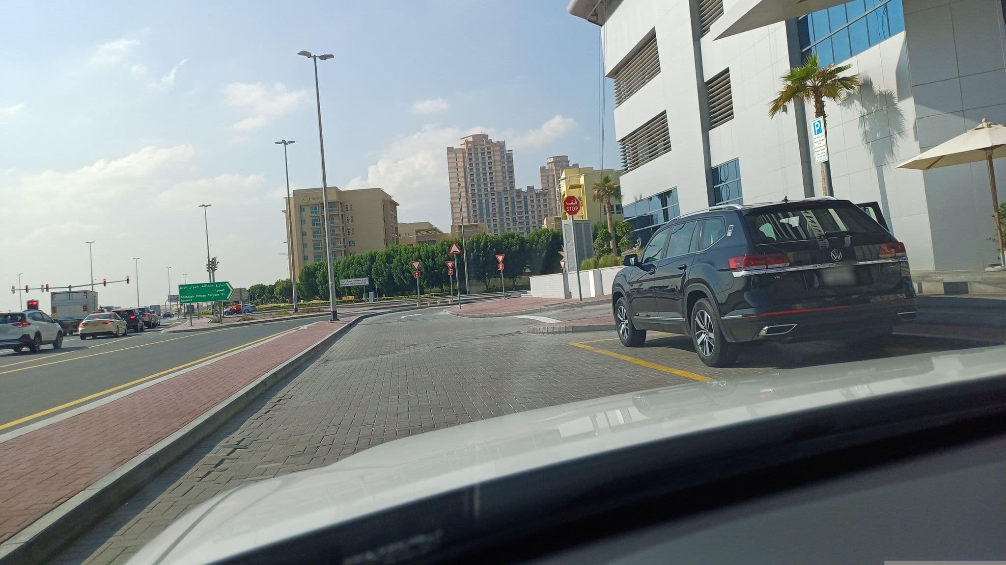 Street view near Millennium Place Barsha Heights Hotel, Dubai Internet City — © saim786 (CC BY-SA · Mapillary)