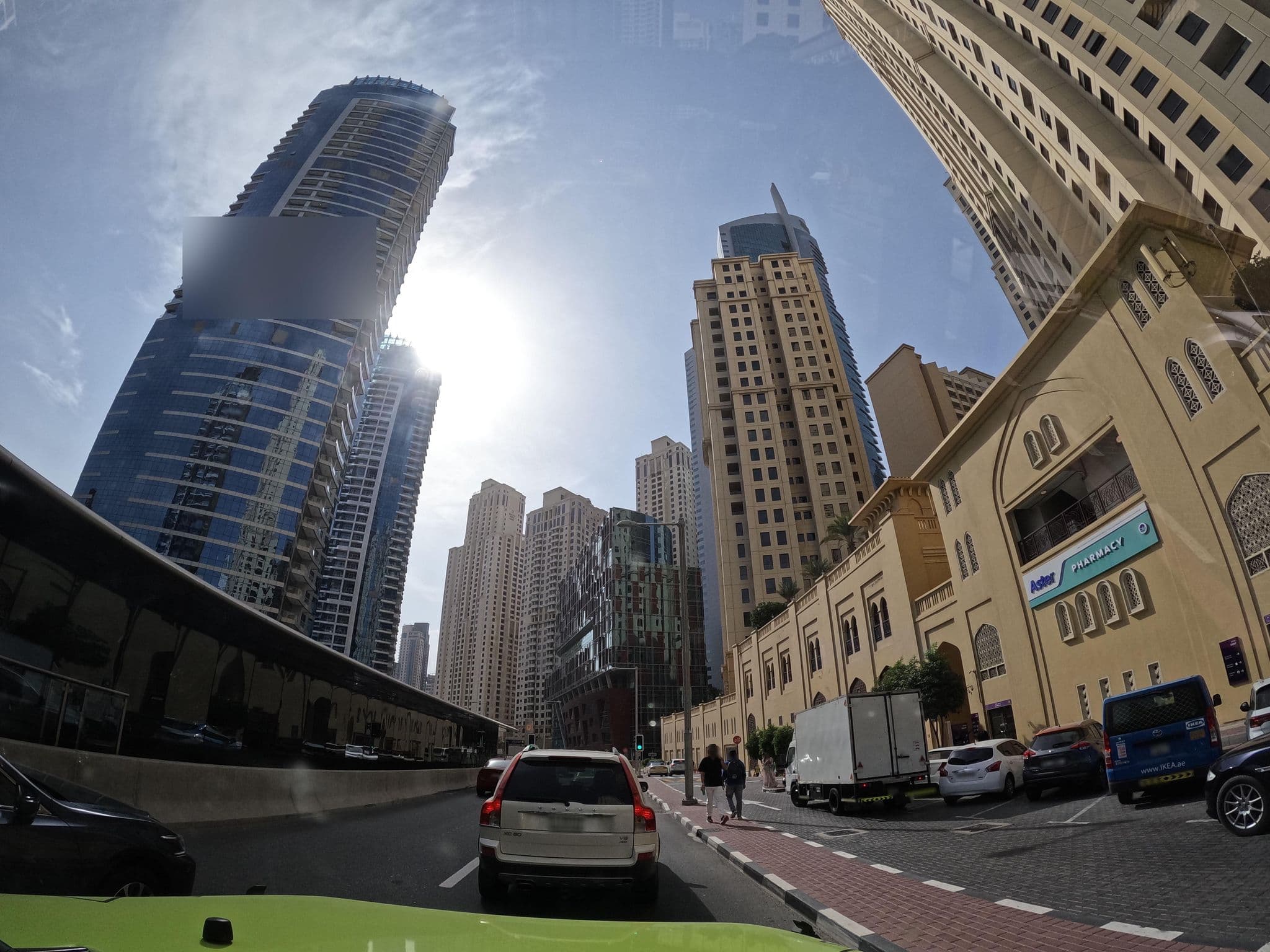 Street view near HomeStar - Jumeirah Beach, Dubai Marina — © countzero5 (CC BY-SA · Mapillary)