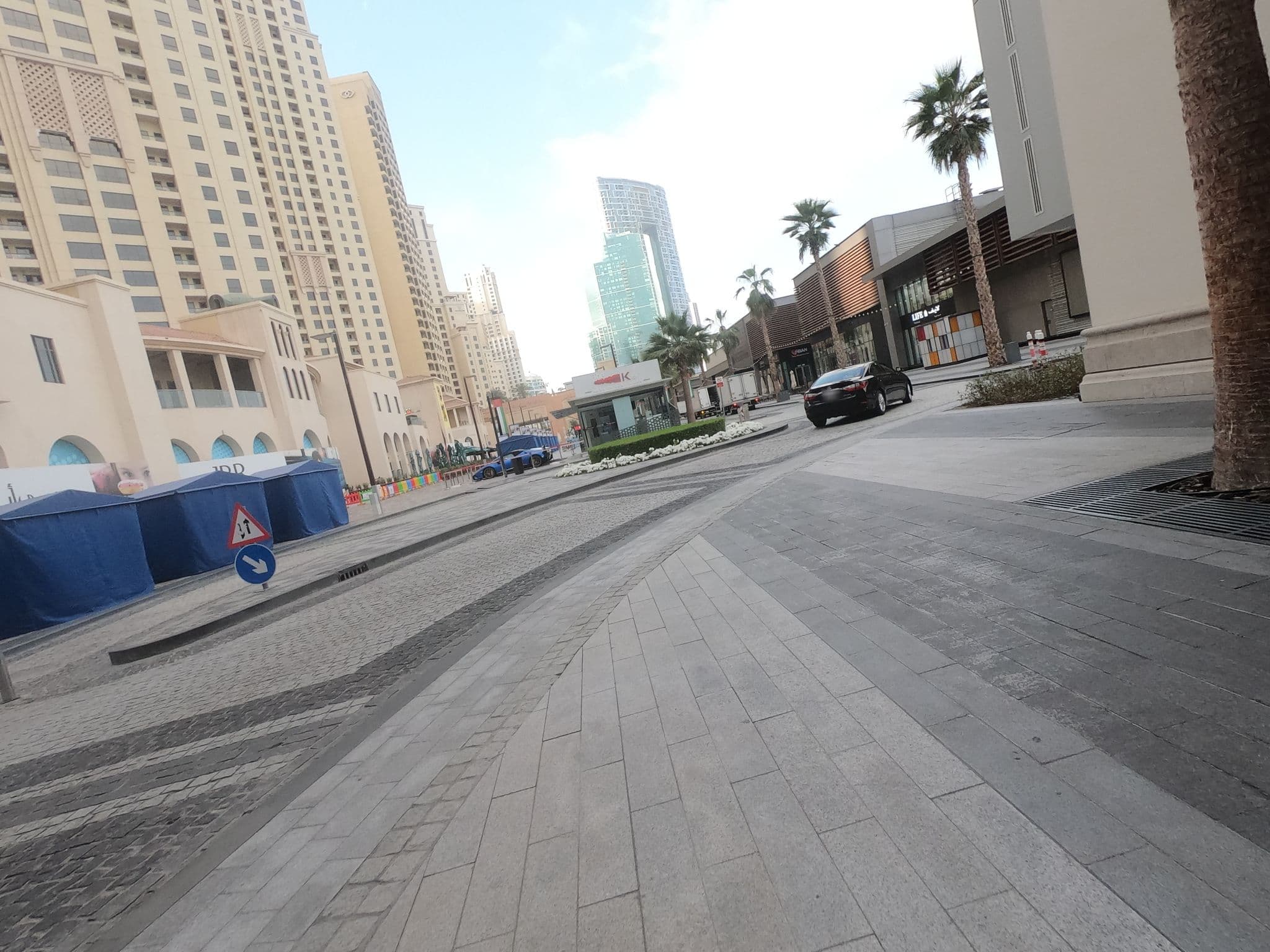 Street view near YouSleep Hostel, Dubai Marina — © countzero5 (CC BY-SA · Mapillary)