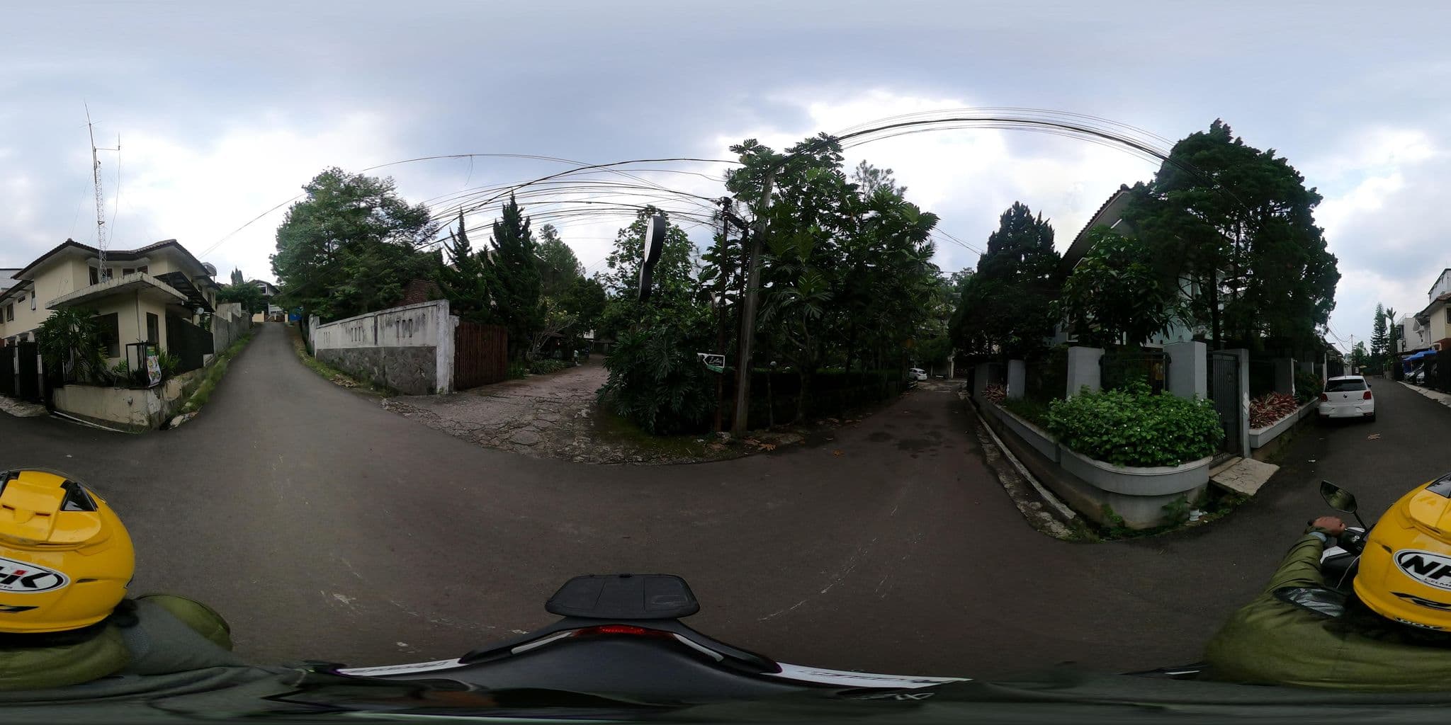 Street view near Lotus Hotel, Bandung