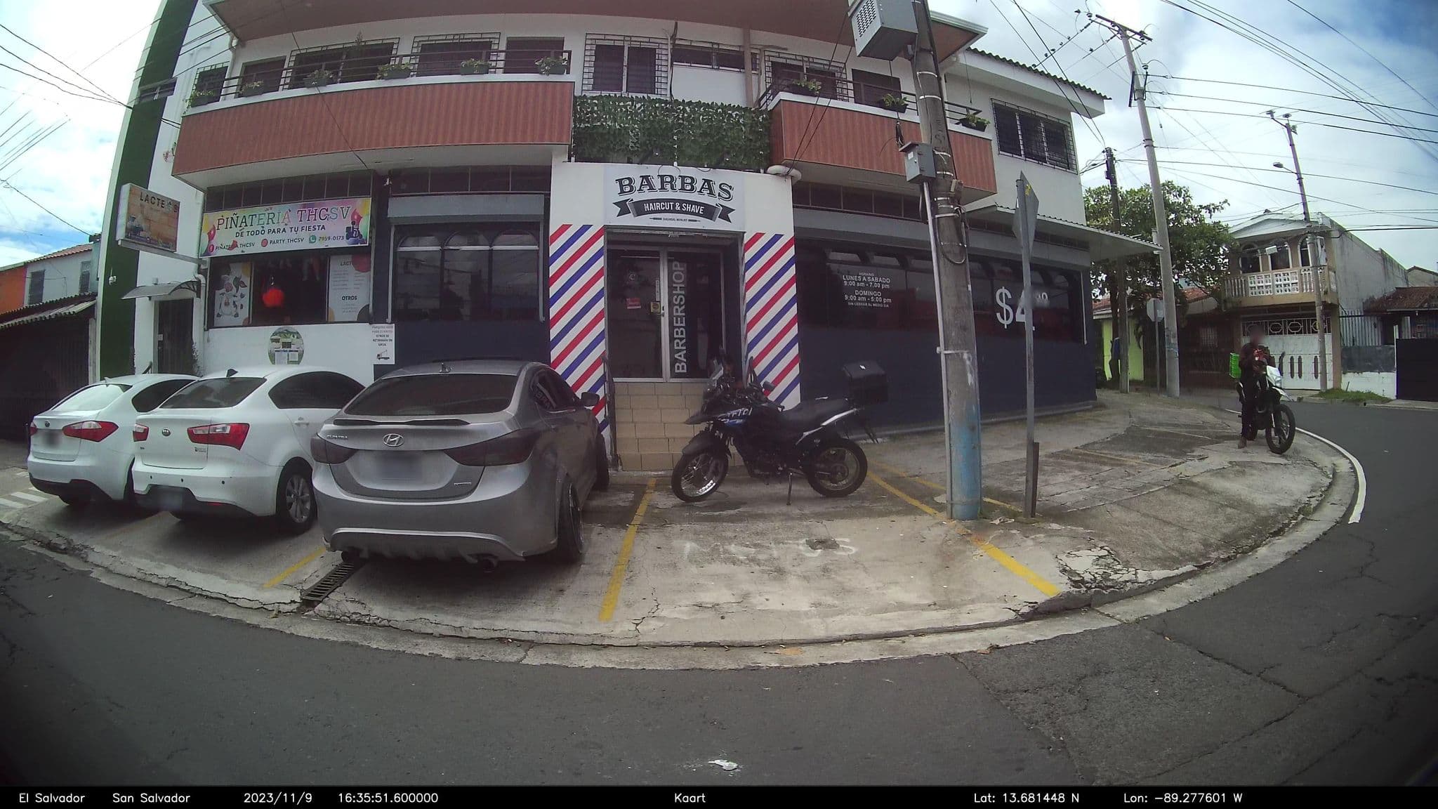 Street view near Casa Serena - Merliot, Santa Tecla — © kaart_2 (CC BY-SA · Mapillary)