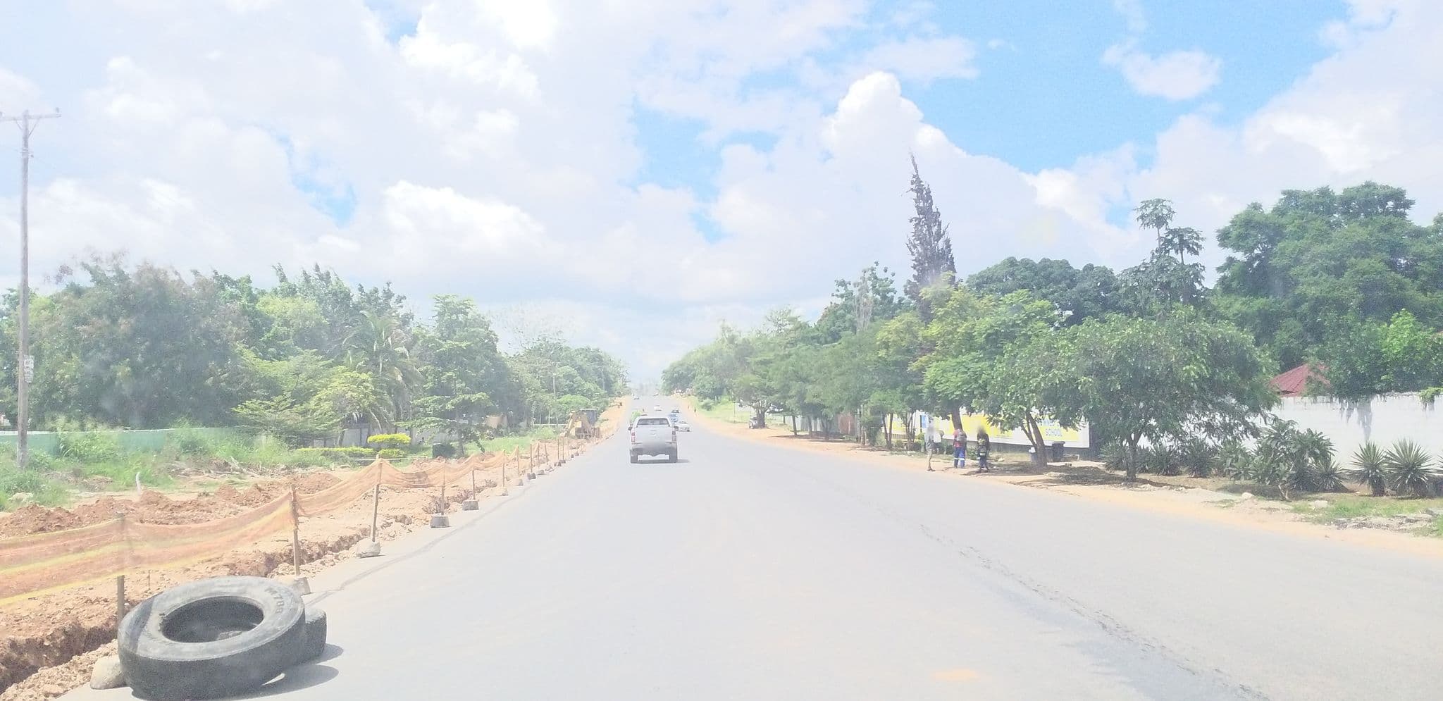 Street view near Zambezi Bay Hotel, Lusaka — © alterblank (CC BY-SA · Mapillary)