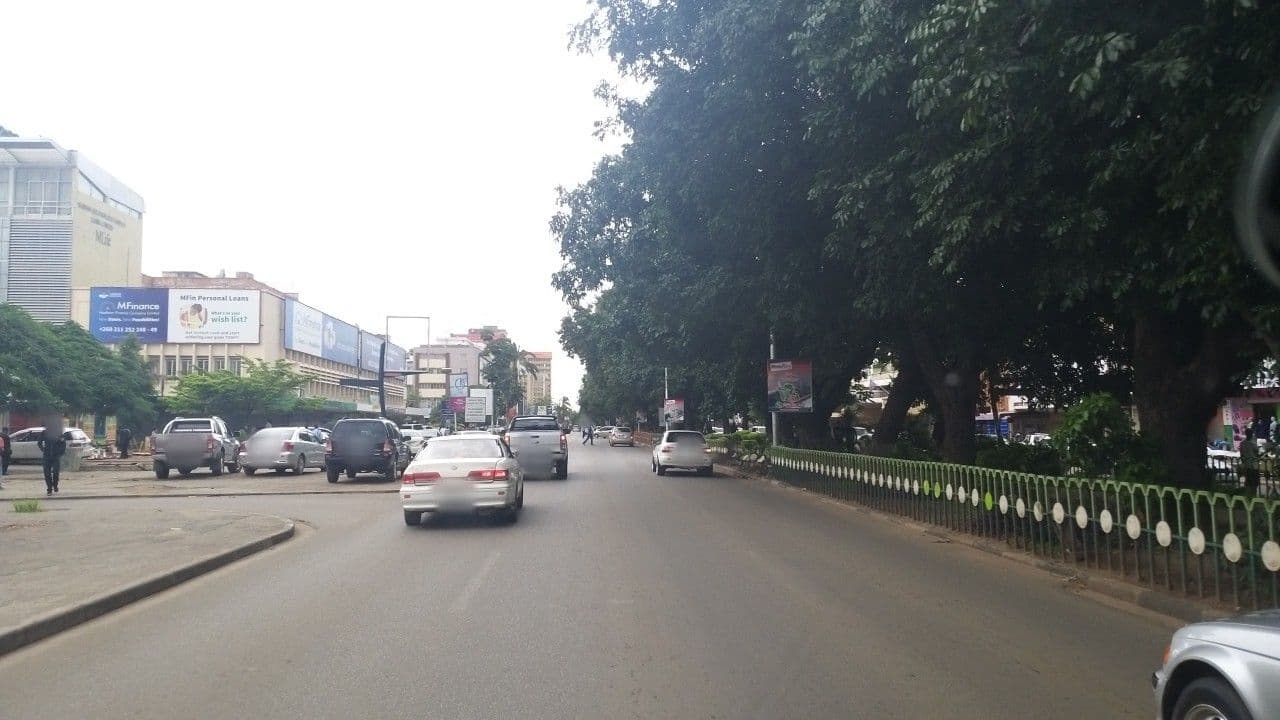 Street view near Lusaka Hotel, Lusaka — © alterblank (CC BY-SA · Mapillary)