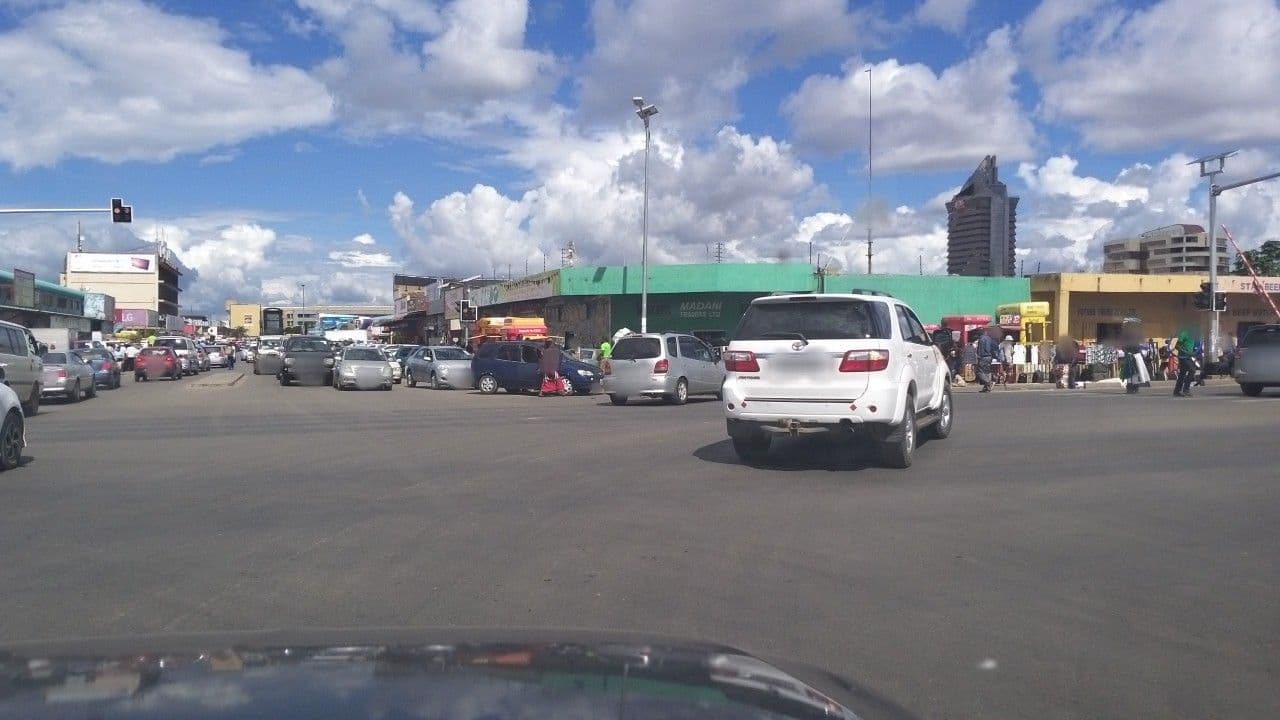 Street view near Kabangwe, Lusaka — © alterblank (CC BY-SA · Mapillary)