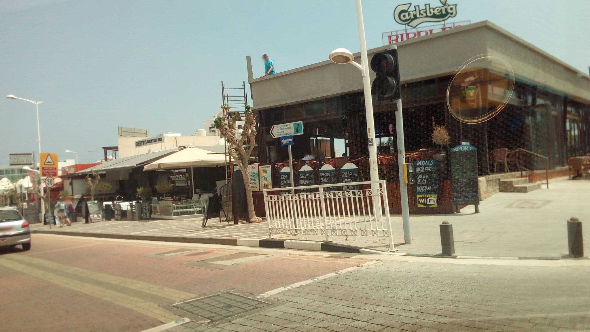 Street view near Marilena Gardens Villa Holiday Rental Protara, Protaras — © stpkyriakou (CC BY-SA · Mapillary)