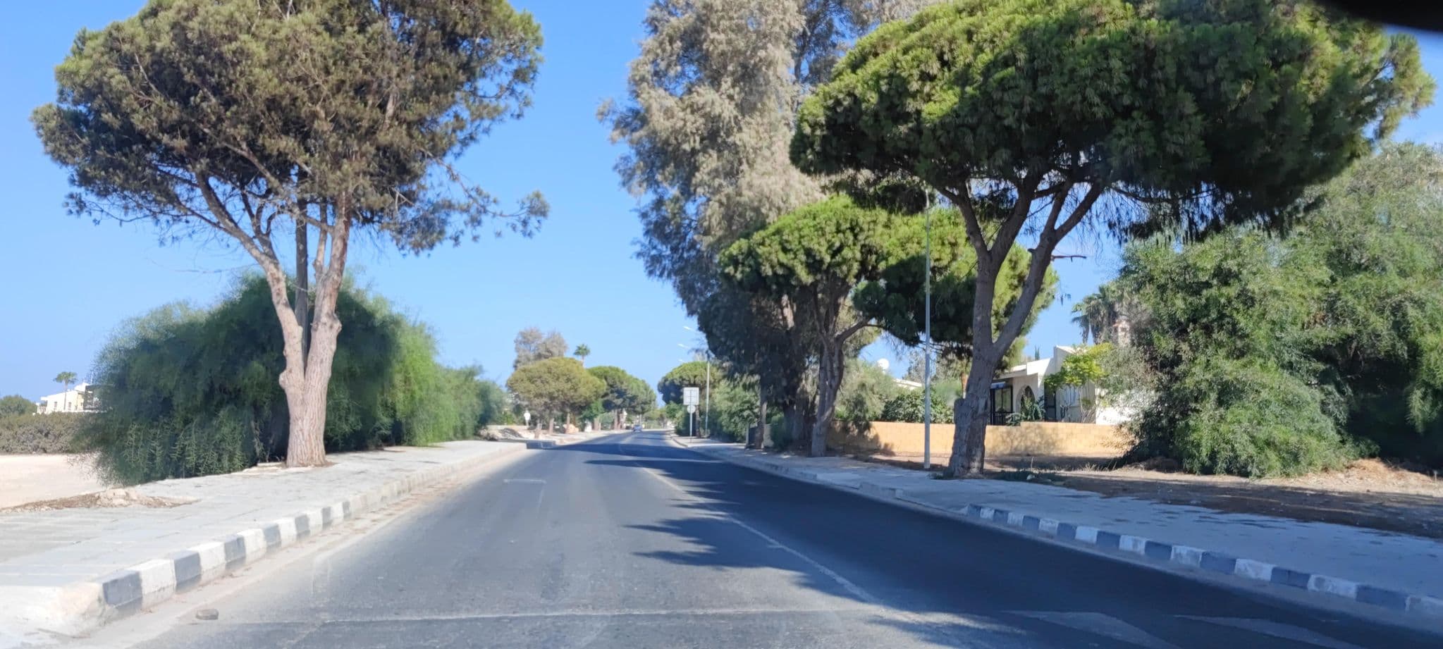 Street view near Coral beach, Pégeia — © WhanTwo (CC BY-SA · Mapillary)