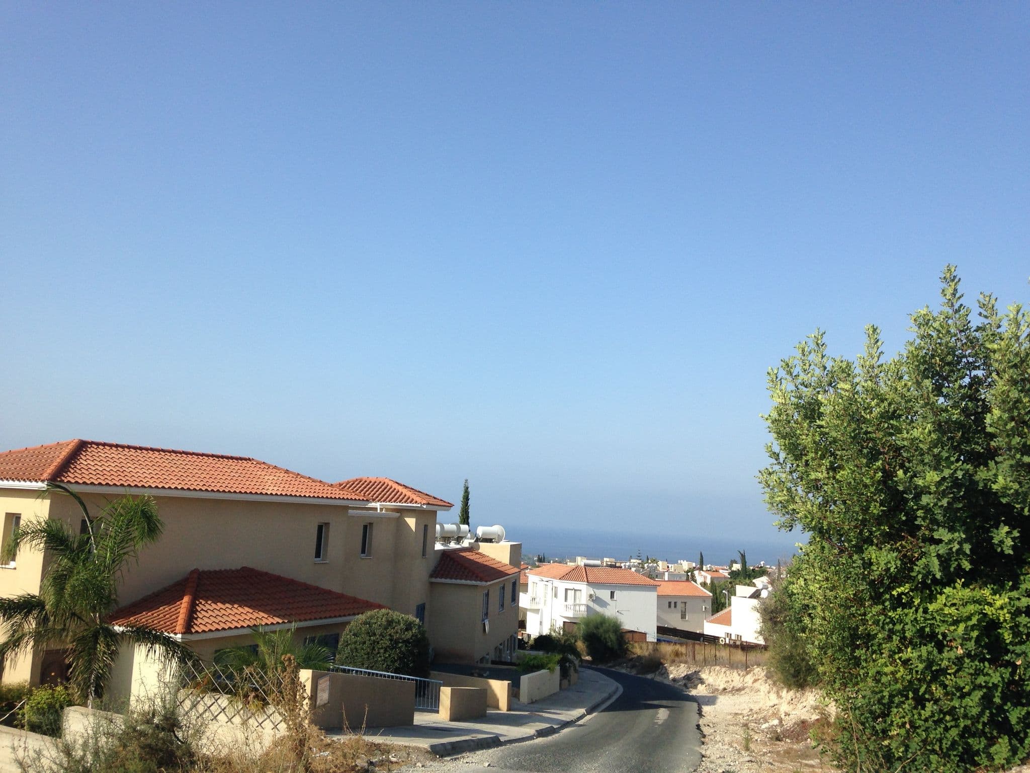 Street view near Villa Thea, Pégeia — © vlish (CC BY-SA · Mapillary)