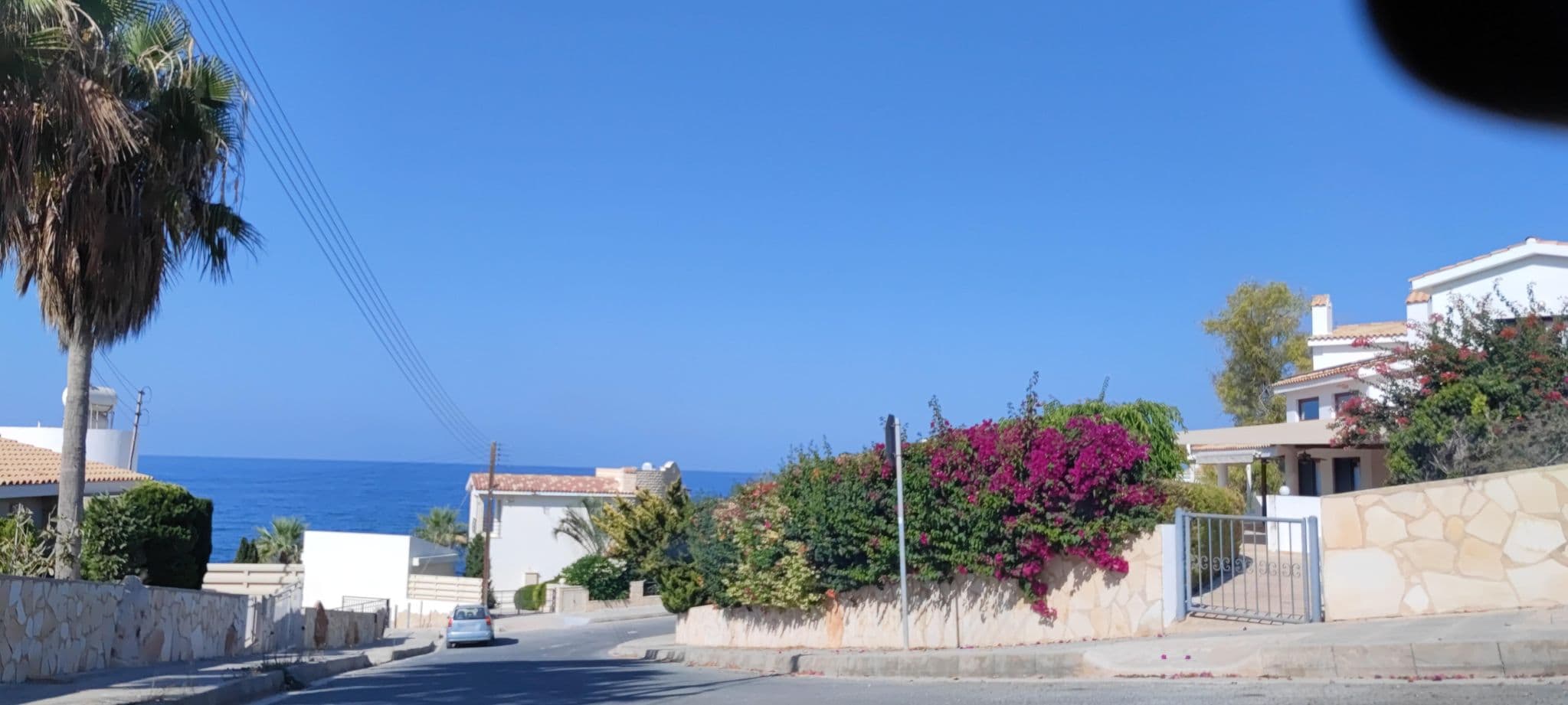 Street view near Sea Caves Paradise Villa, Pégeia — © WhanTwo (CC BY-SA · Mapillary)