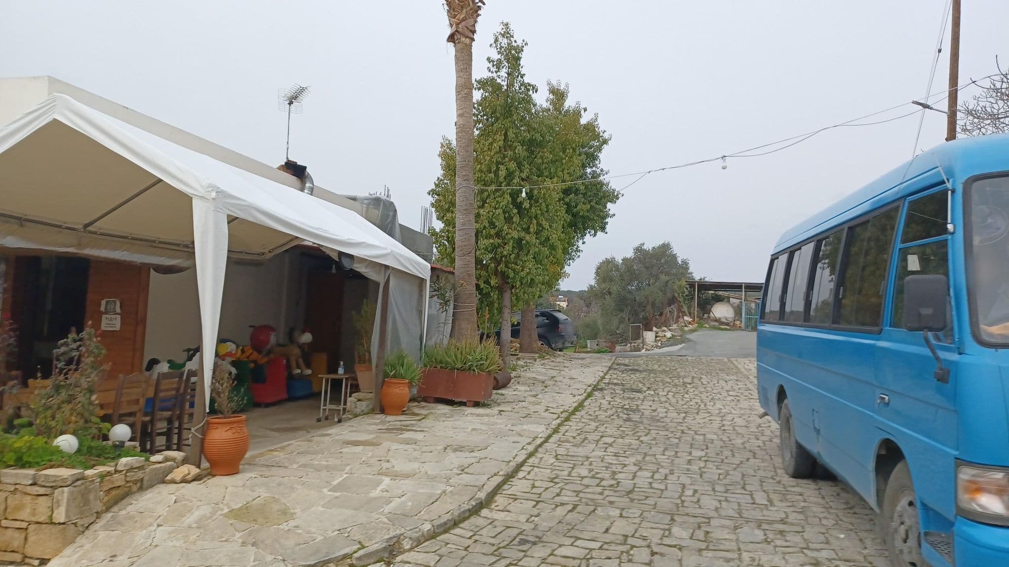 Street view near Nicolas And Maria's Cottages, Páchna — © noa1 (CC BY-SA · Mapillary)