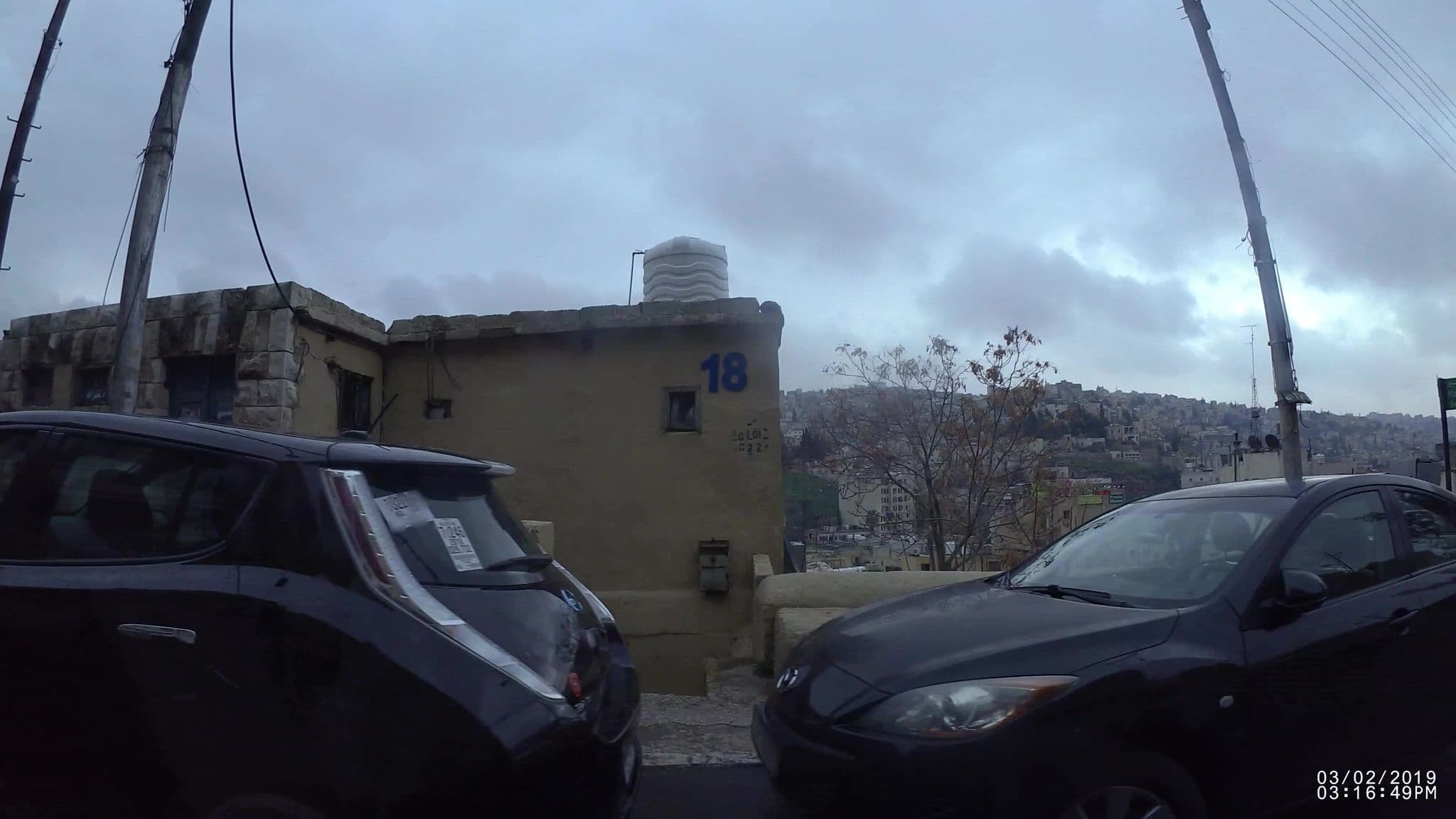 Street view near Hamoudah Hotel, Amman — © kaart_1 (CC BY-SA · Mapillary)