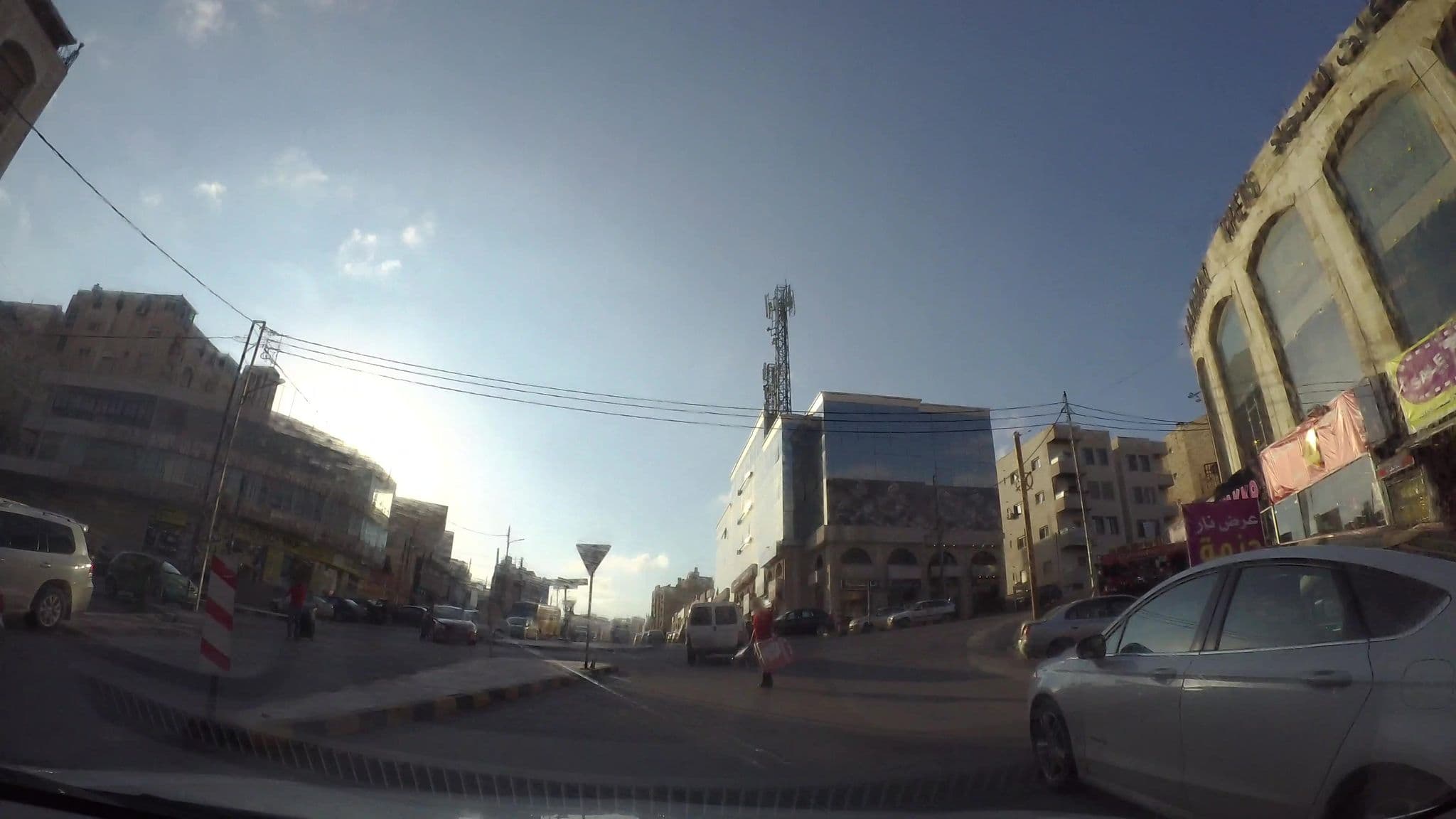 Street view near Abu Al Soud Hotel, Ḩayy Khildā — © kaartcam (CC BY-SA · Mapillary)