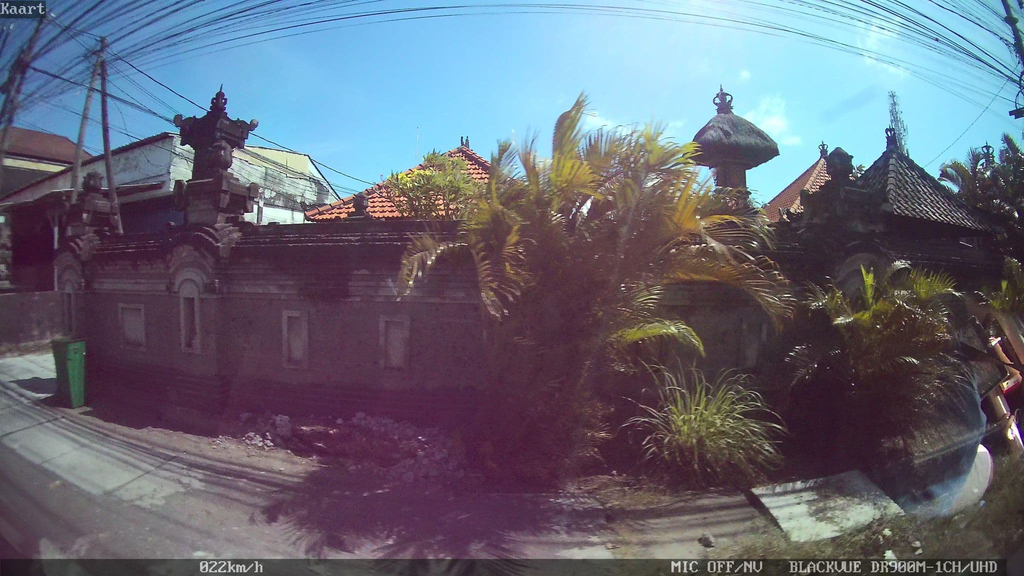 Street view near Bagus Jaya Residencce, Legian