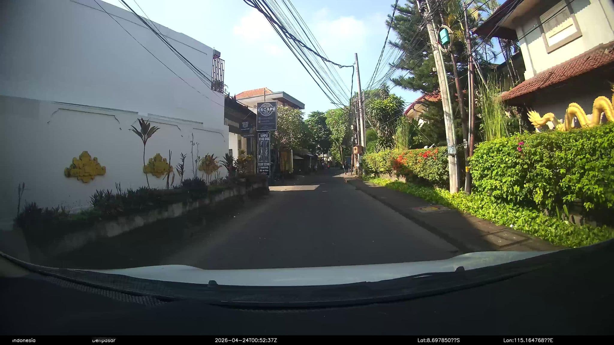 Street view near Hotel Kumala, Legian