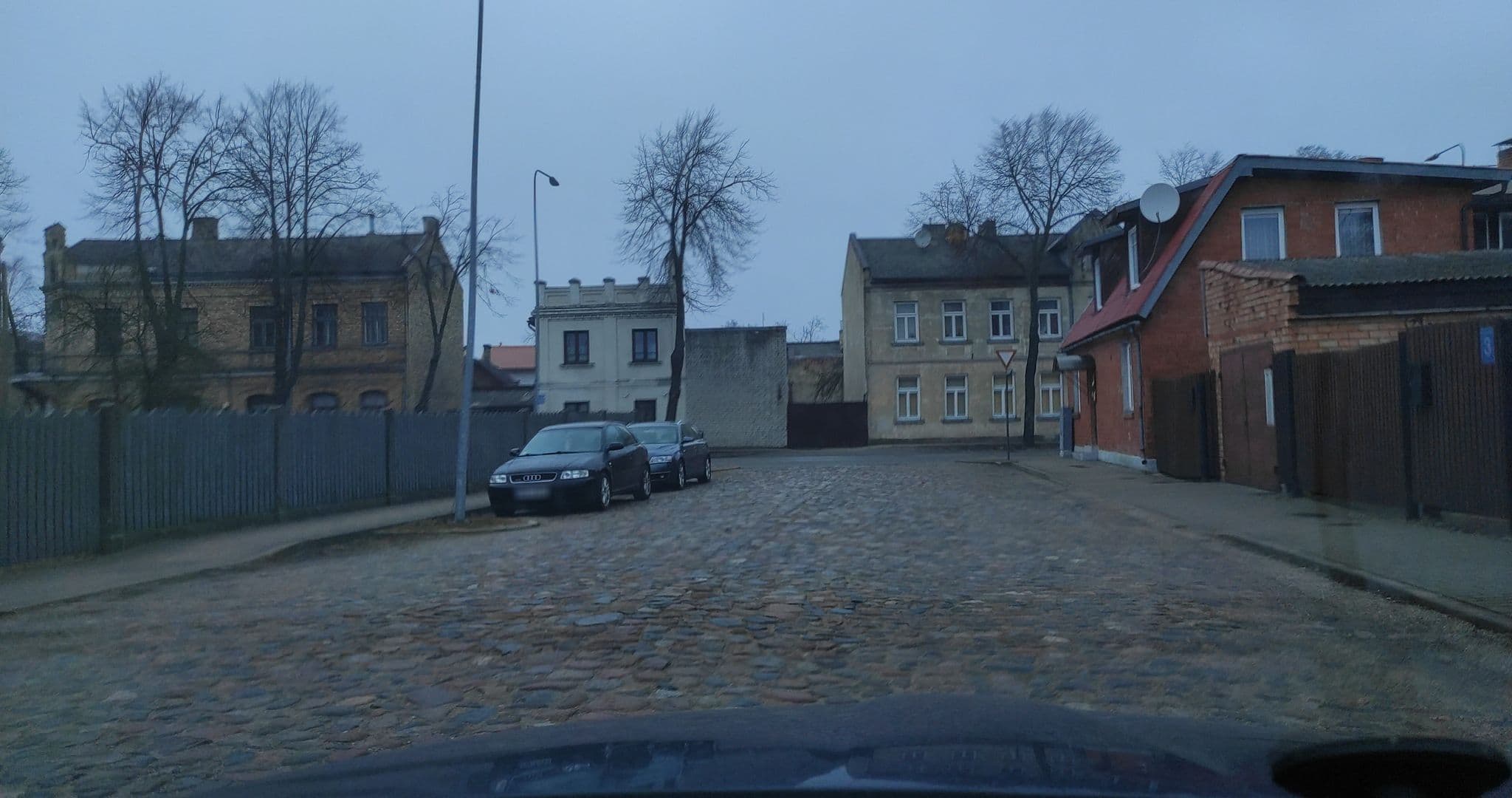 Street view near Viesu nams Stella, Ventspils — © runcio (CC BY-SA · Mapillary)