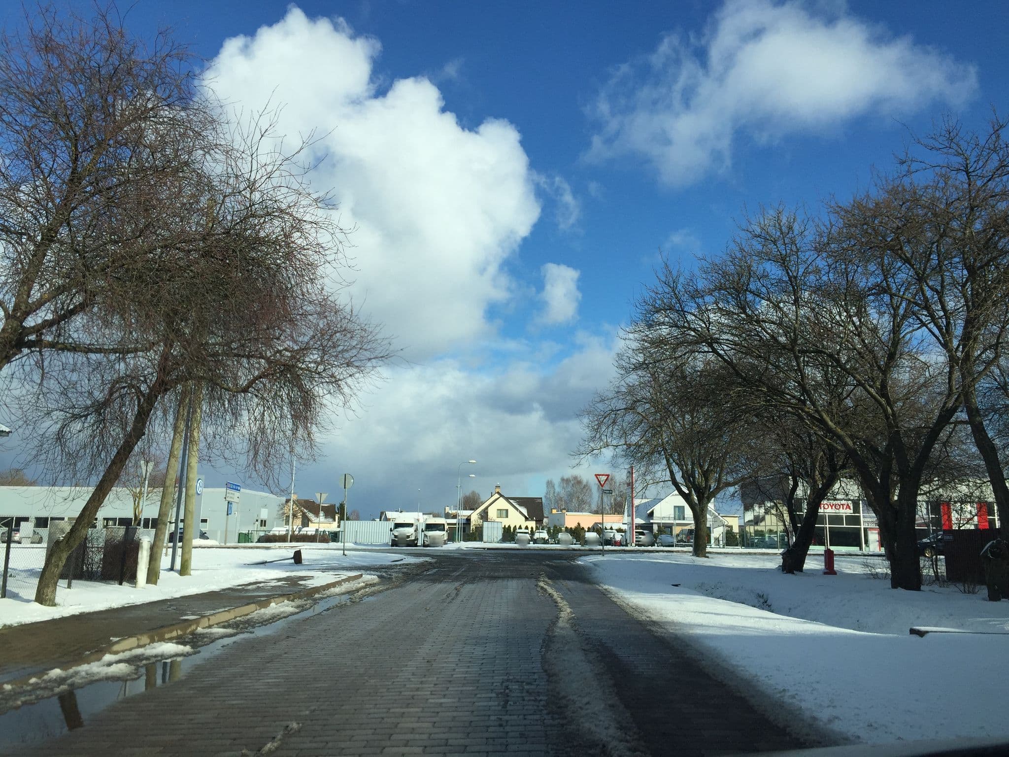 Street view near Azaida, Ventspils — © richlv (CC BY-SA · Mapillary)