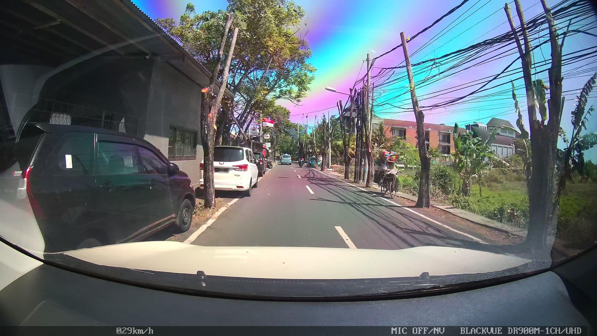 Street view near D'Djabu Villas, Legian