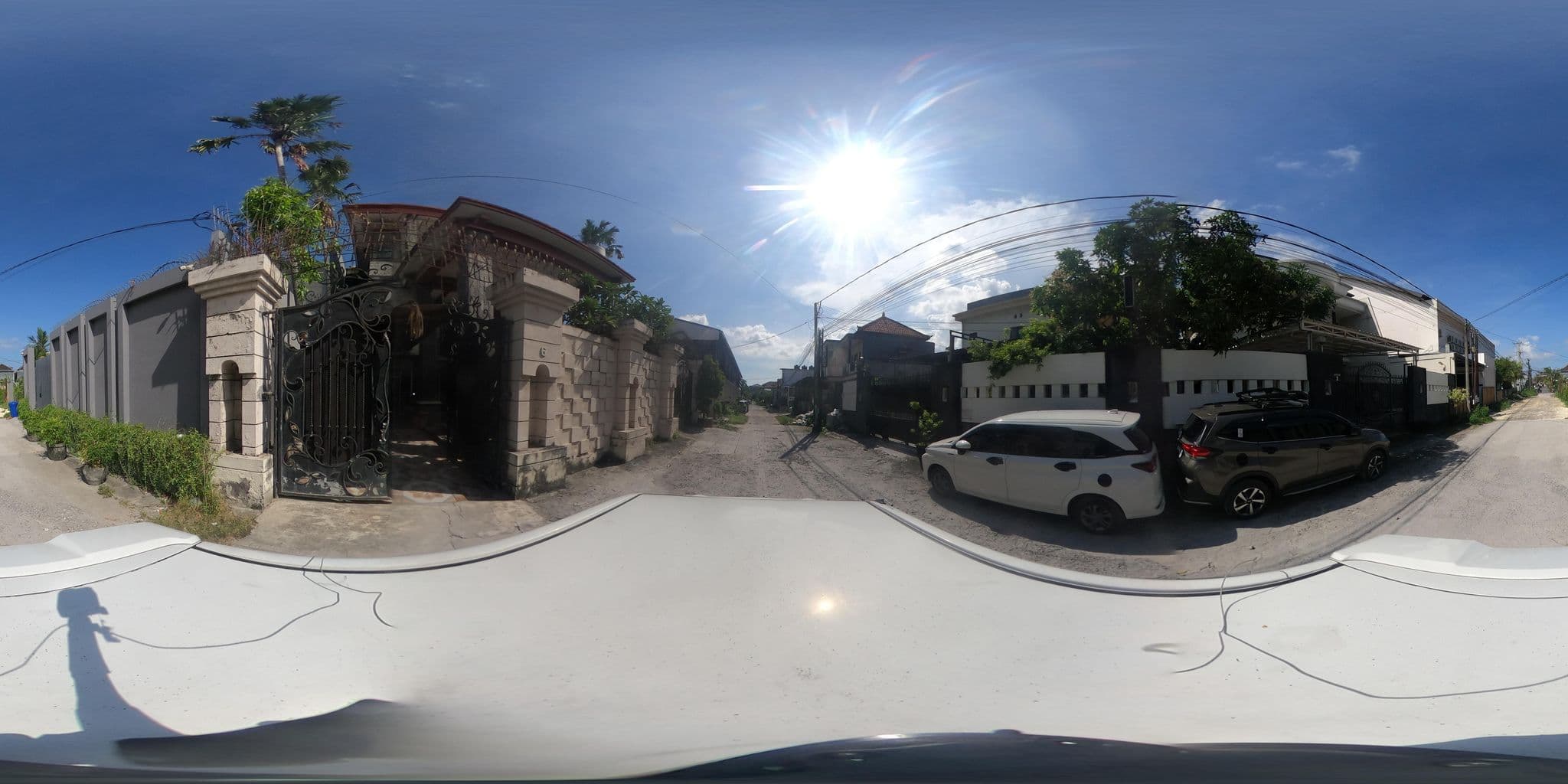 Street view near Dewata Ayu Residence, Legian