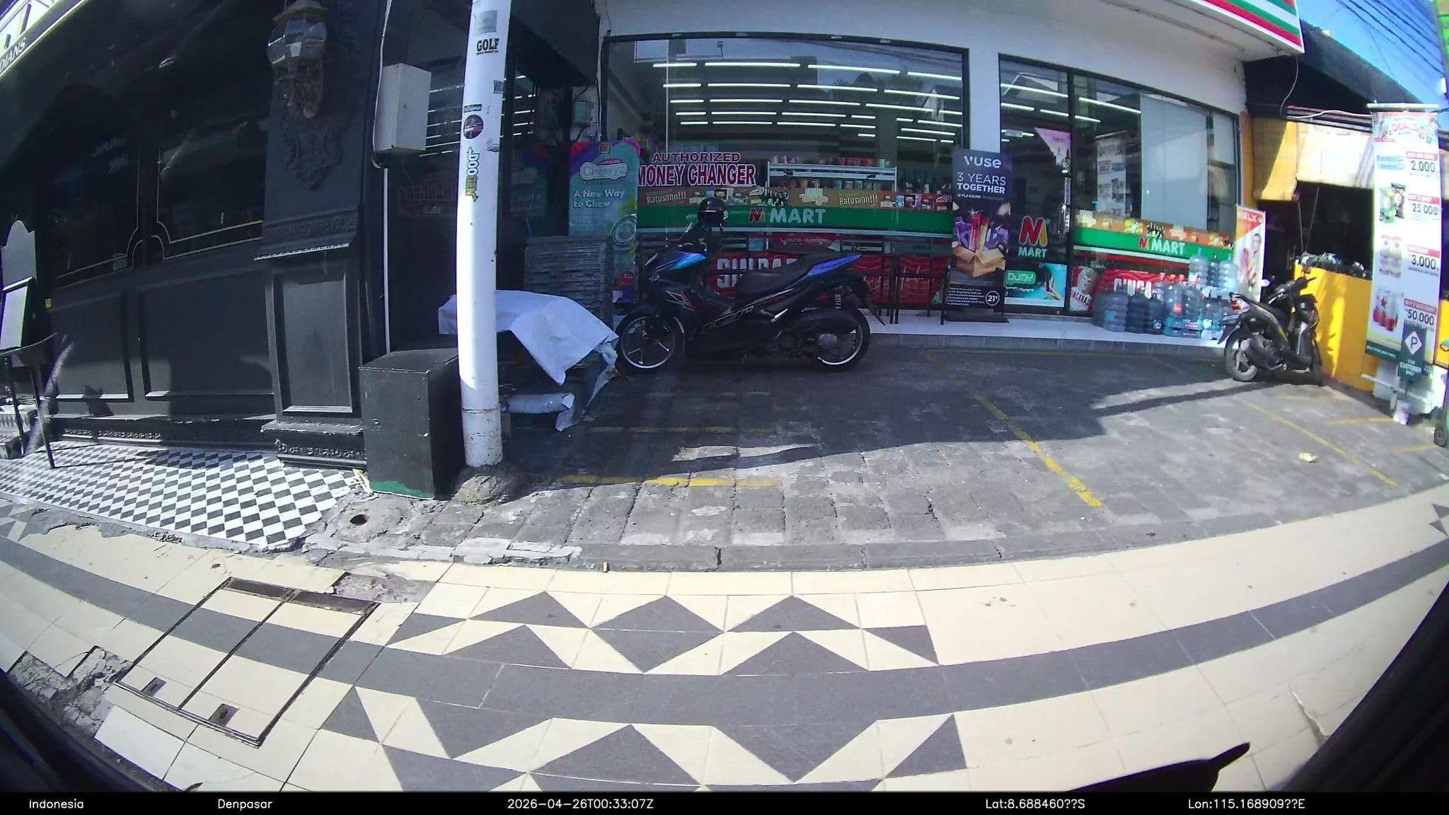 Street view near Kanishka Villas Seminyak, Legian